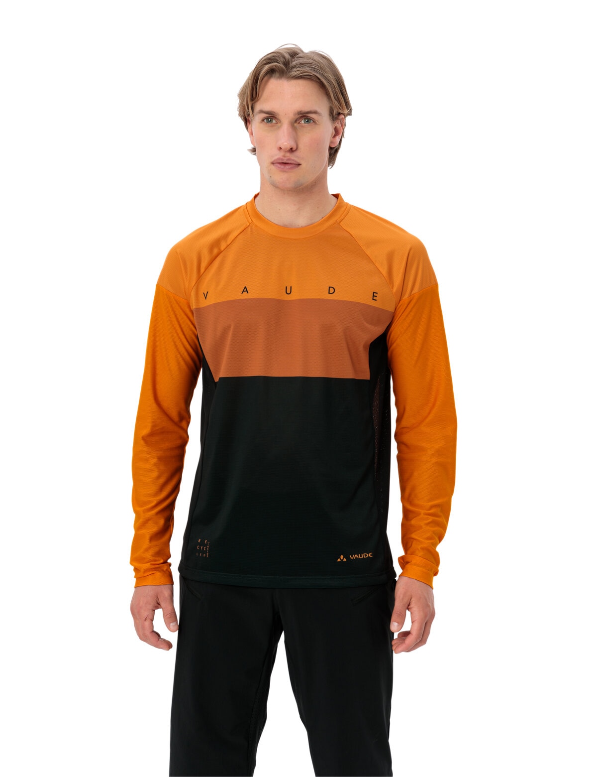 Image of VAUDE Funktionsshirt "MENS MOAB LS T-SHIRT VI" sportliche Passform, atmungsaktives Mesh, feuchtigkeitsableitend