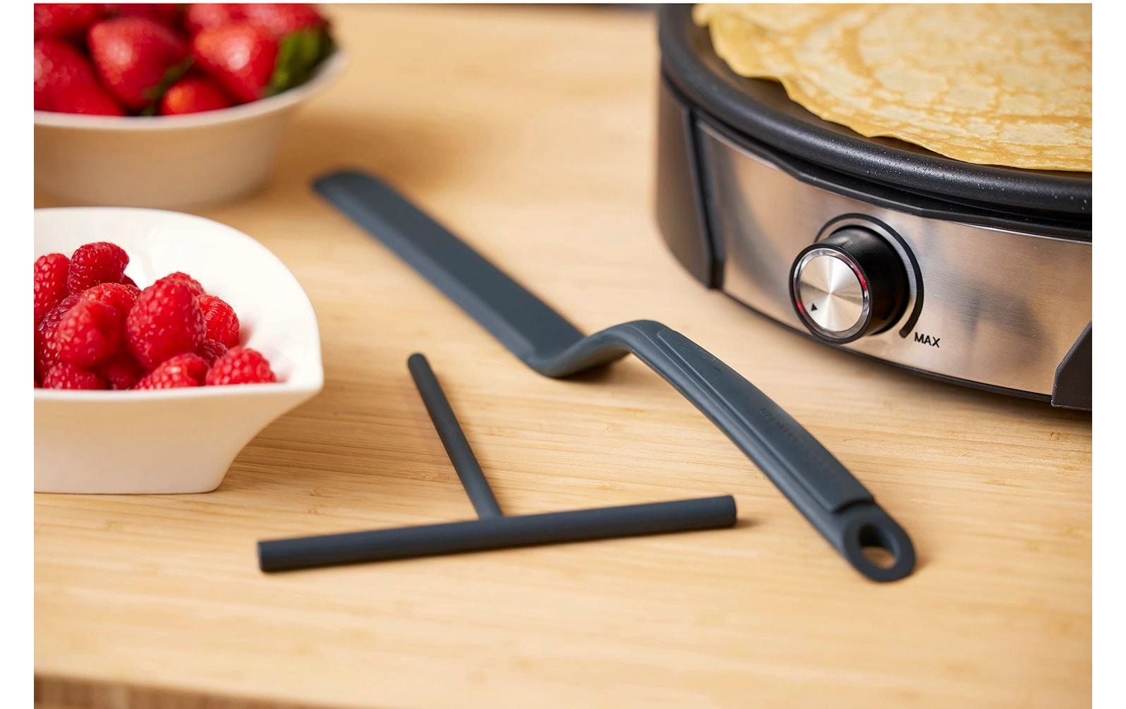   Grattoir à pâte »Crêpes-Set, Grau«