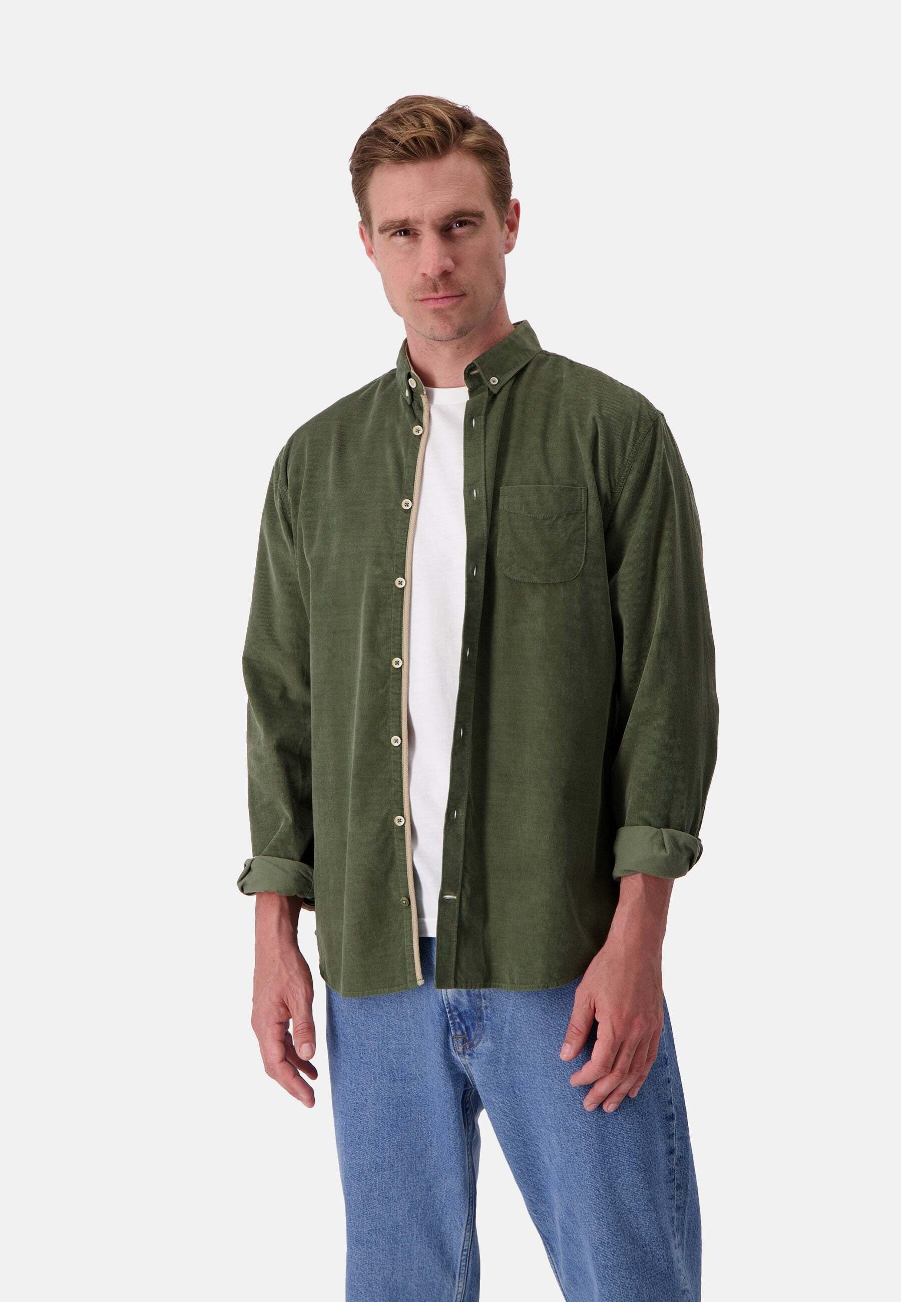 colours & sons Langarmhemd »colours & sons Langarmhemd Shirt Corduroy«