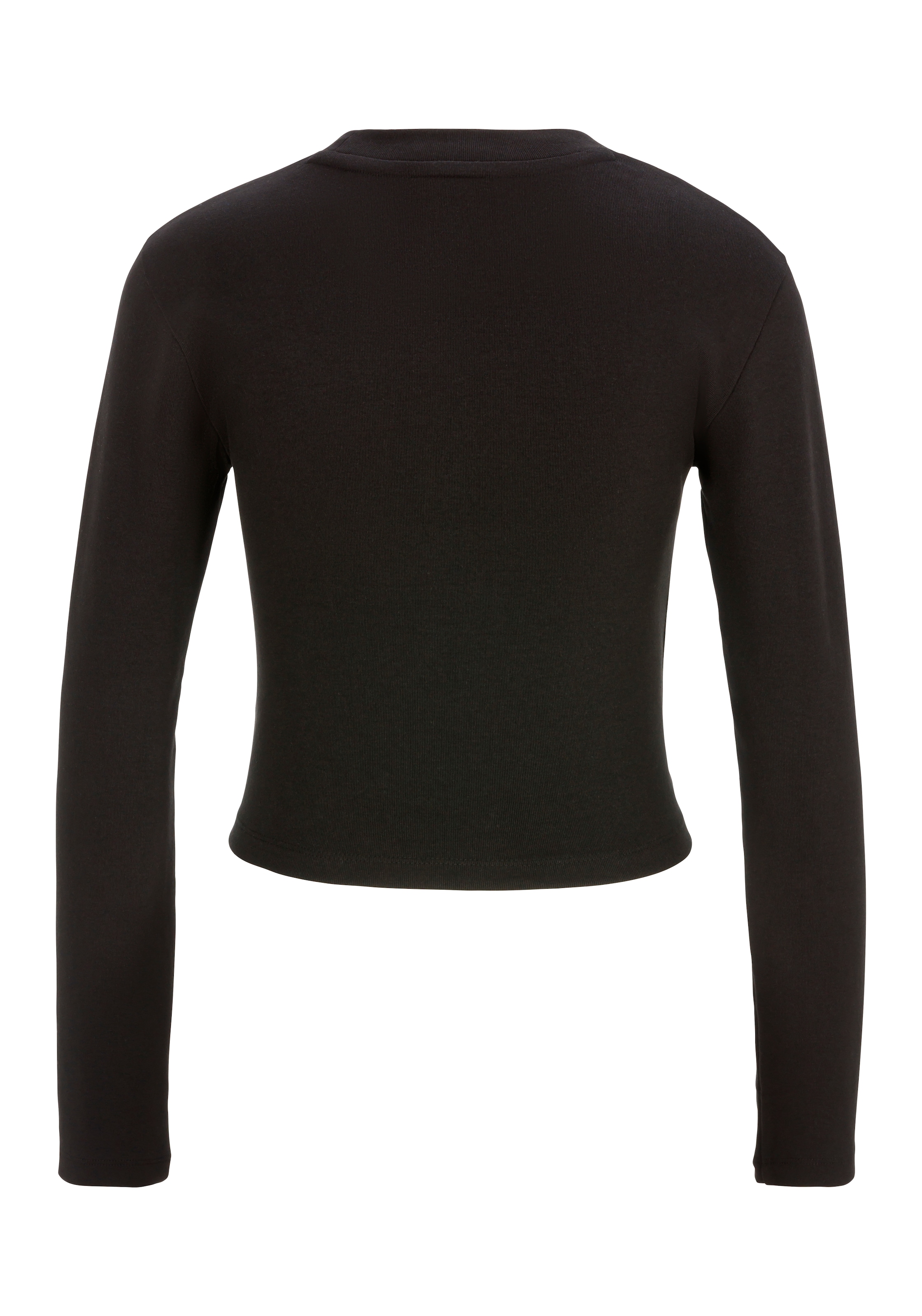 HUGO Blue Langarmshirt »Della«, mit Rundhalsausschnitt