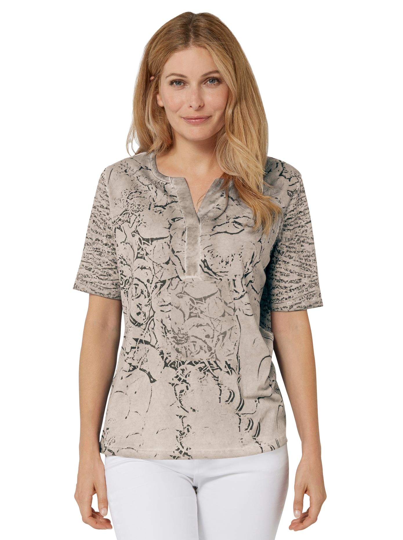 Image of Inspirationen Kurzarmshirt »Druck-Shirt«, (1 tlg.) bei Ackermann Versand Schweiz