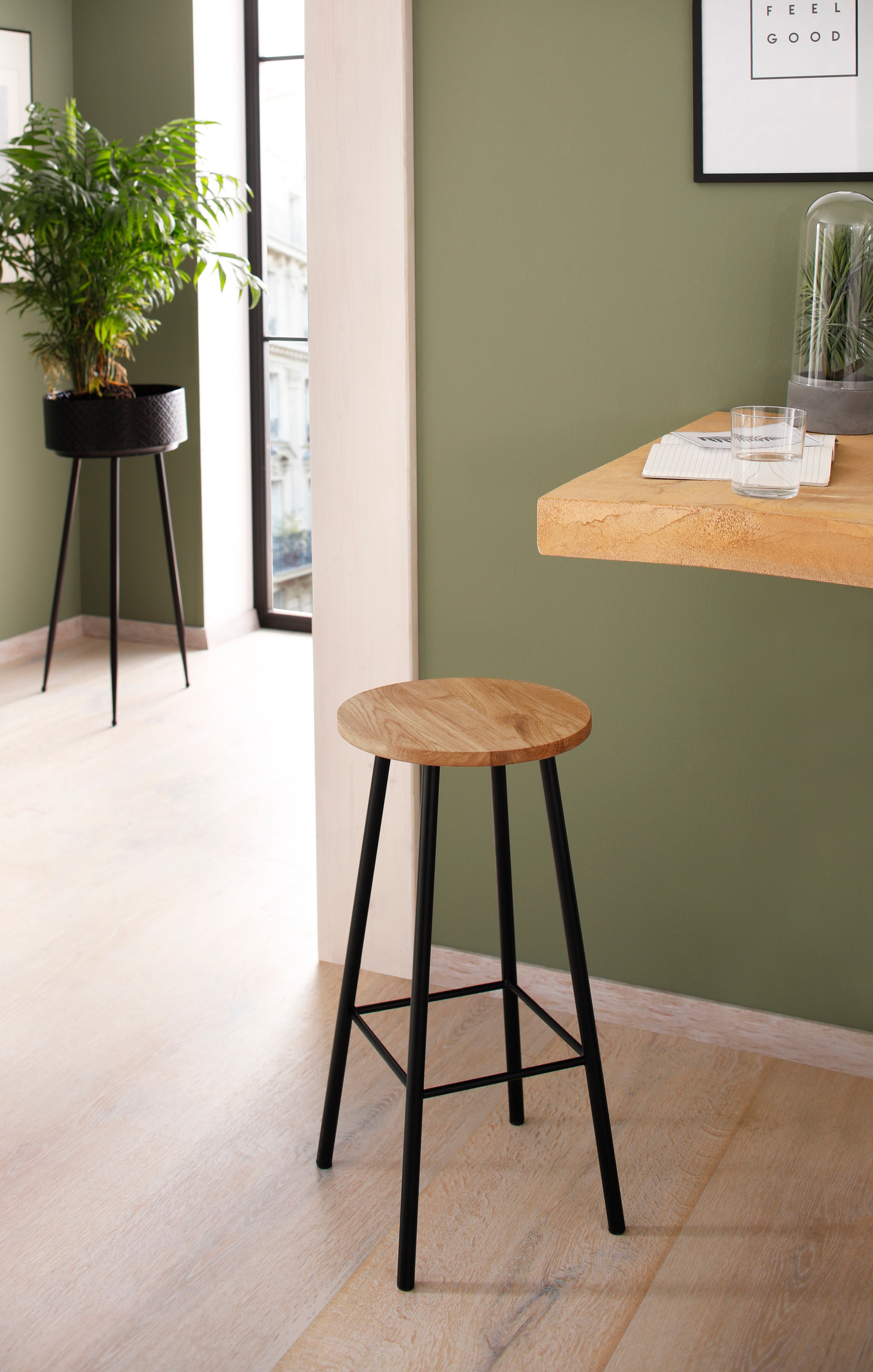 Image of Home affaire Bistrostuhl »Sigute«, Aus schönem massivem Eichenholz bei Ackermann Versand Schweiz