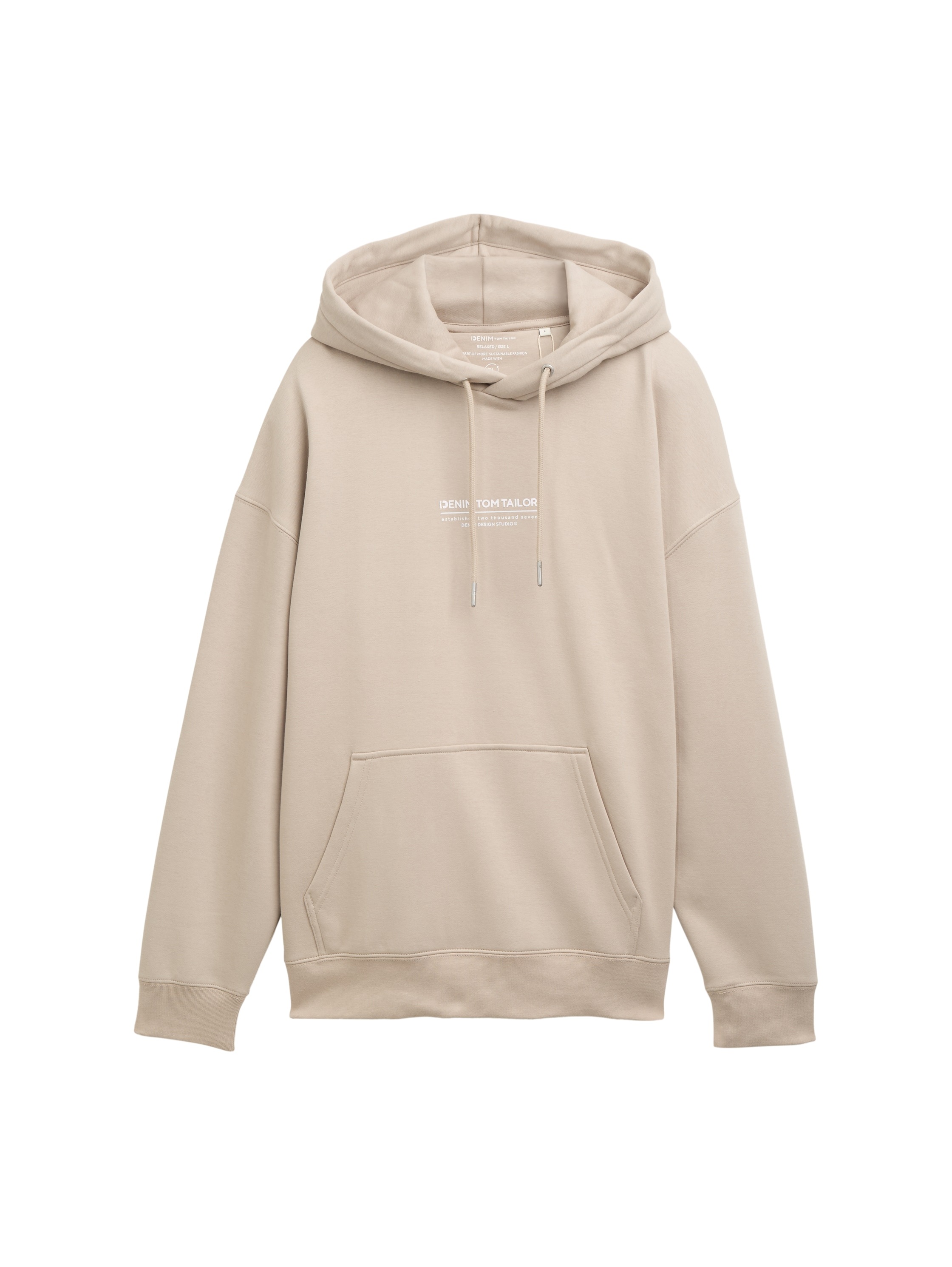 TOM TAILOR Denim Hoodie , mit Logo Print
