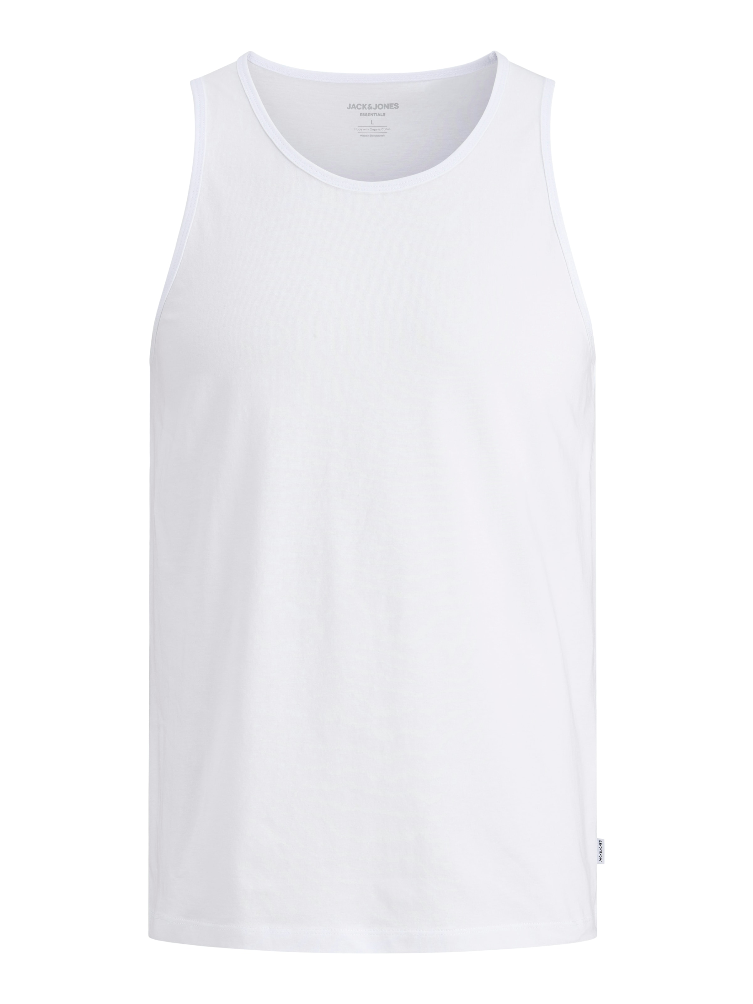 Jack & Jones Muscleshirt »JJEORGANIC BASIC TANKTOP 2PK MP« Packung, 2 tlg.