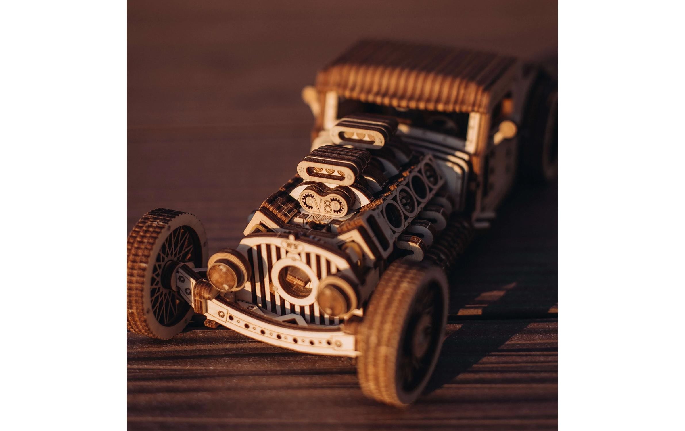Spielbausteine »WoodTrick Hot Rod«, (280 St.)