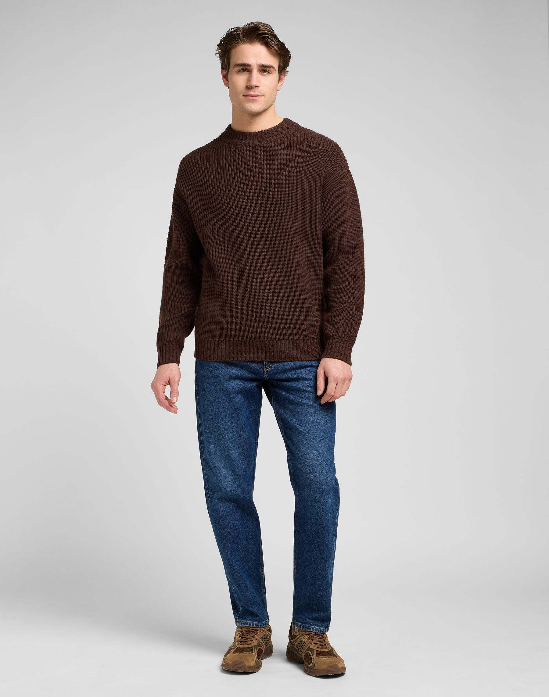 Lee® Strickpullover »Lee Pullover Chunky Crew Neck«