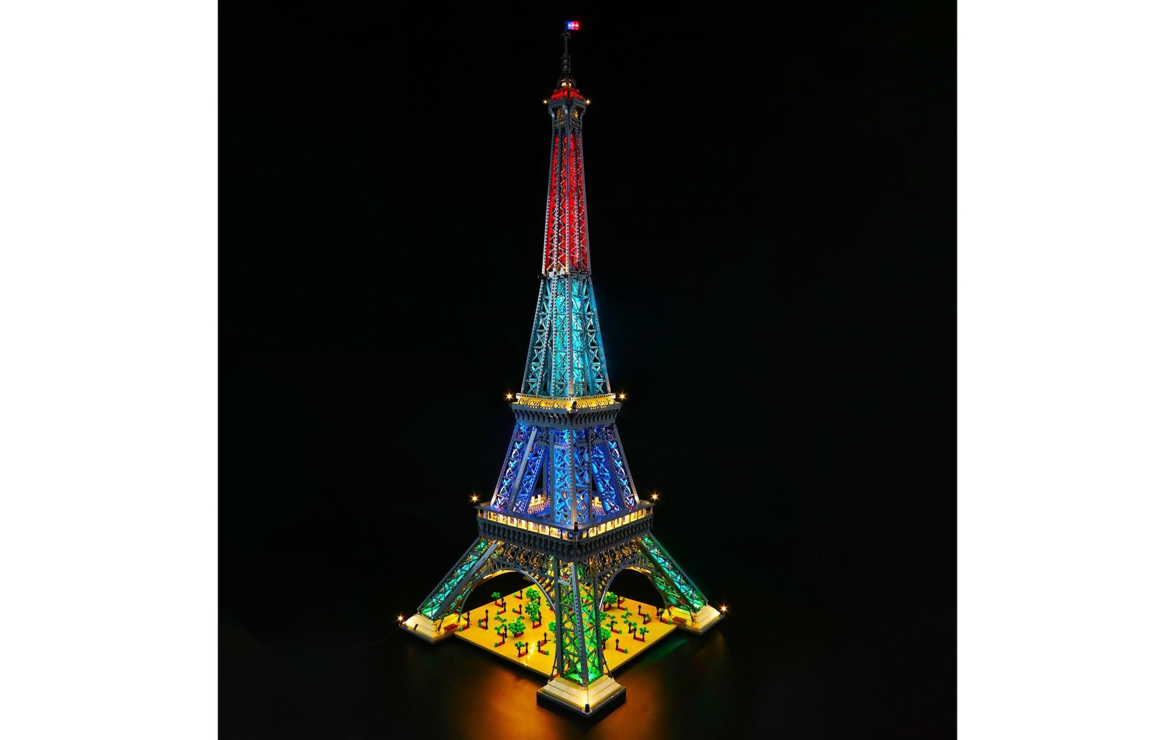   Steinbaukasten »BrickBling LED-Licht-Set für LEGO® Eiffelturm -10307 – RGB«