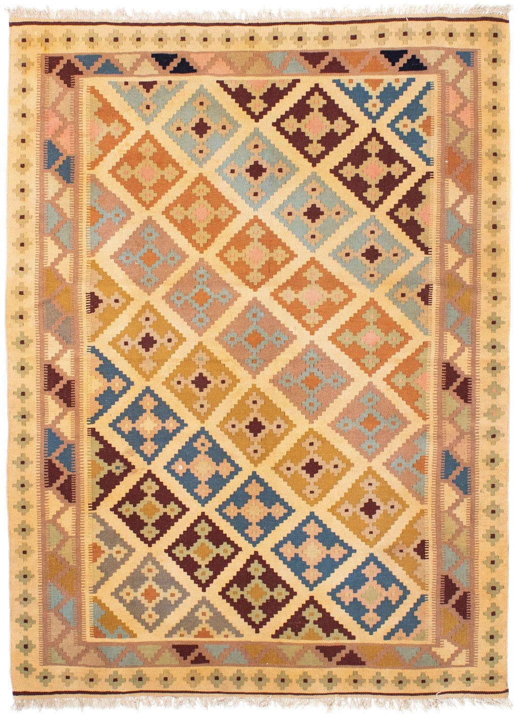 Image of morgenland Hochflor-Läufer »Bidjar Stark Gemustert Marrone 213 x 78 cm«, rechteckig, 1,5 mm Höhe, Unikat mit Zertifikat bei Ackermann Versand Schweiz