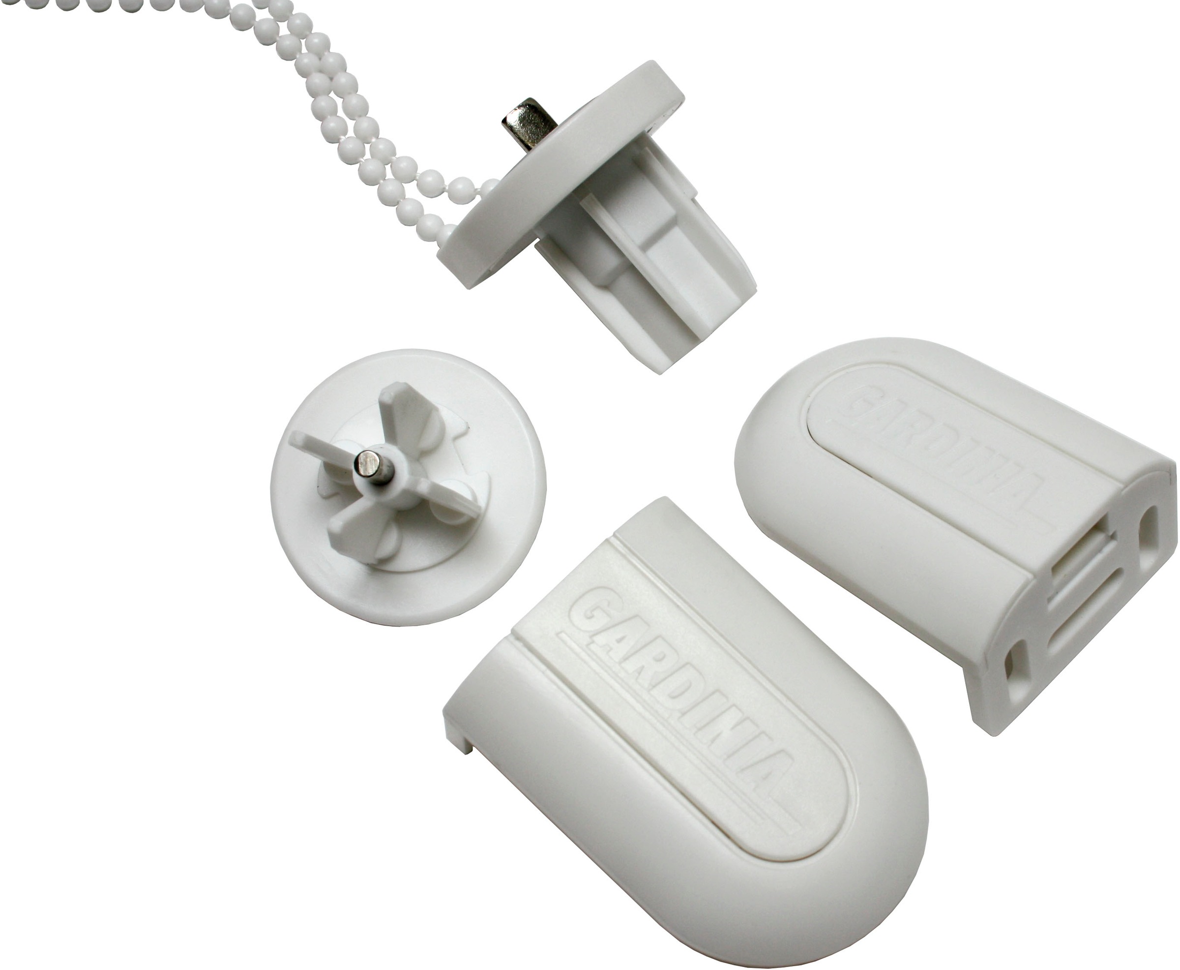 Image of GARDINIA Seitenzugrollo "Rolloträger für GT-1 weiss" für Mittel- und Seitenzugrollos