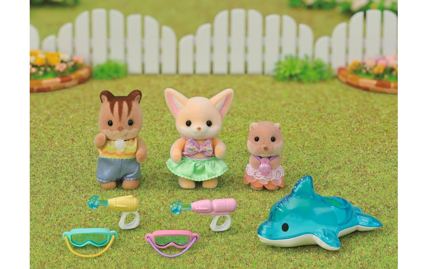 Sylvanian Families Spielfigur »Erlebniskindergarten Freunde Poolspass«
