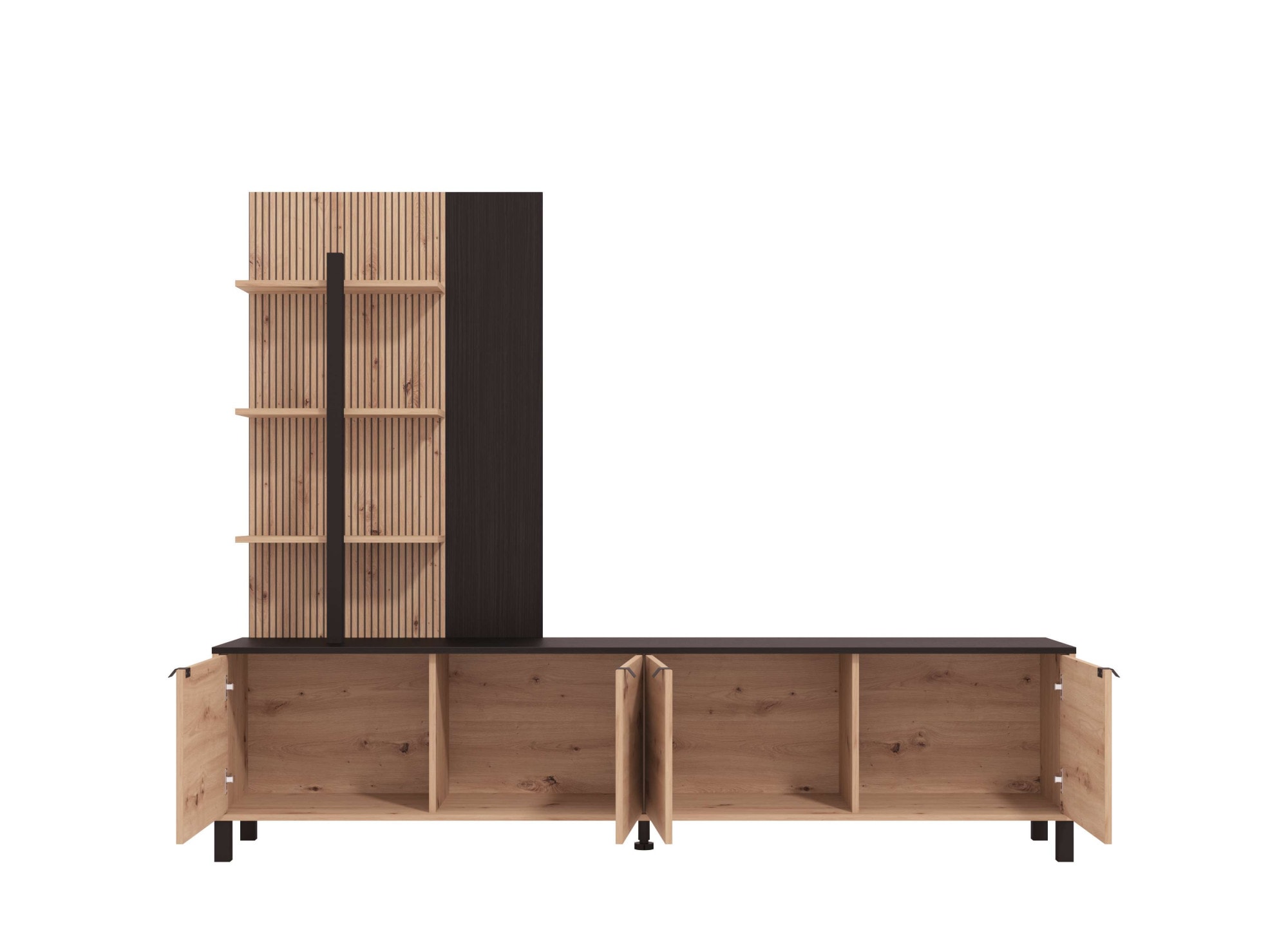 Home affaire Wohnwand »Margate inkl.TV-Board und Standregal«