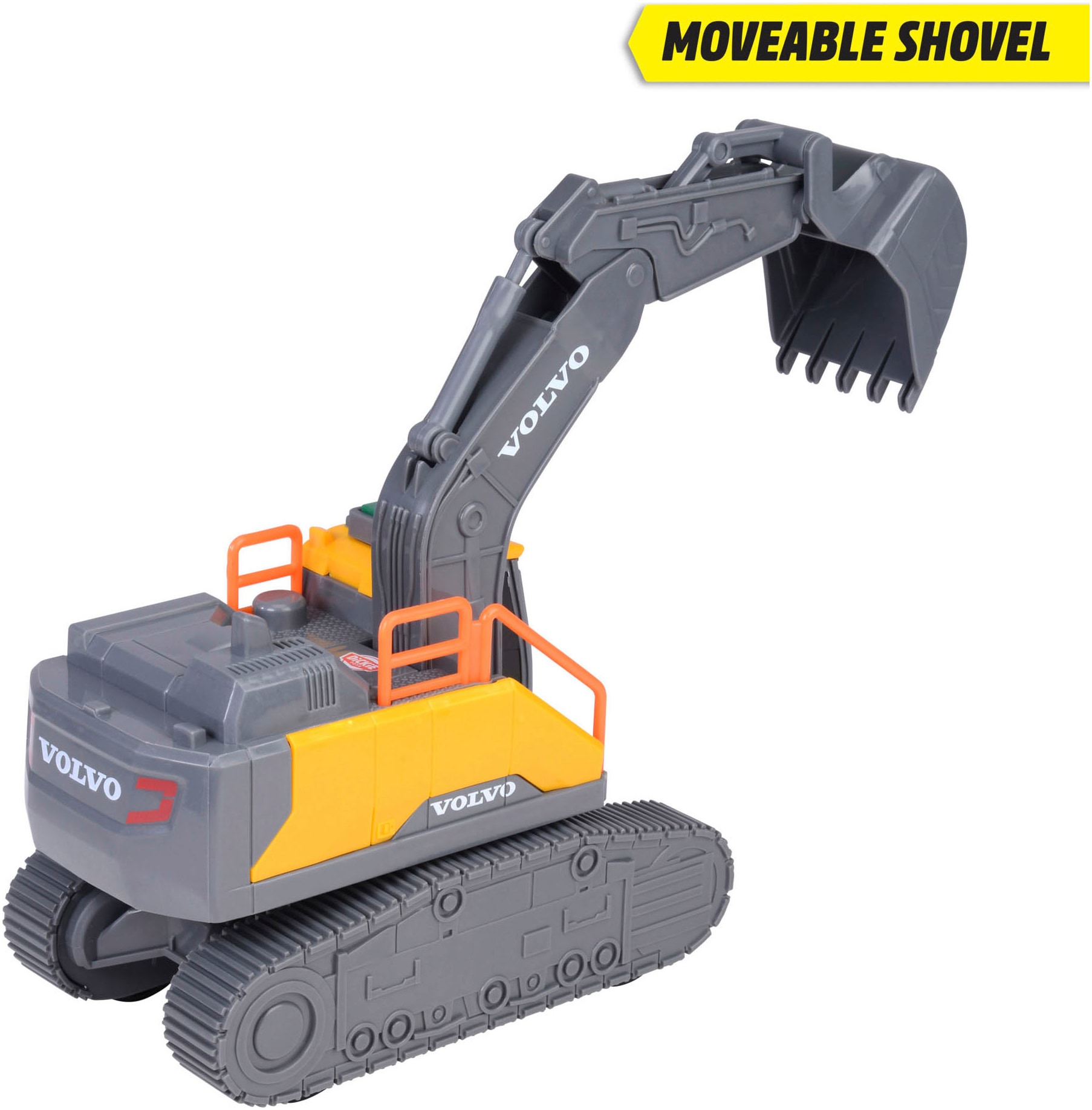 Dickie Toys Spielzeug-Bagger »Volvo Tracked Excavator« mit Licht und Sound