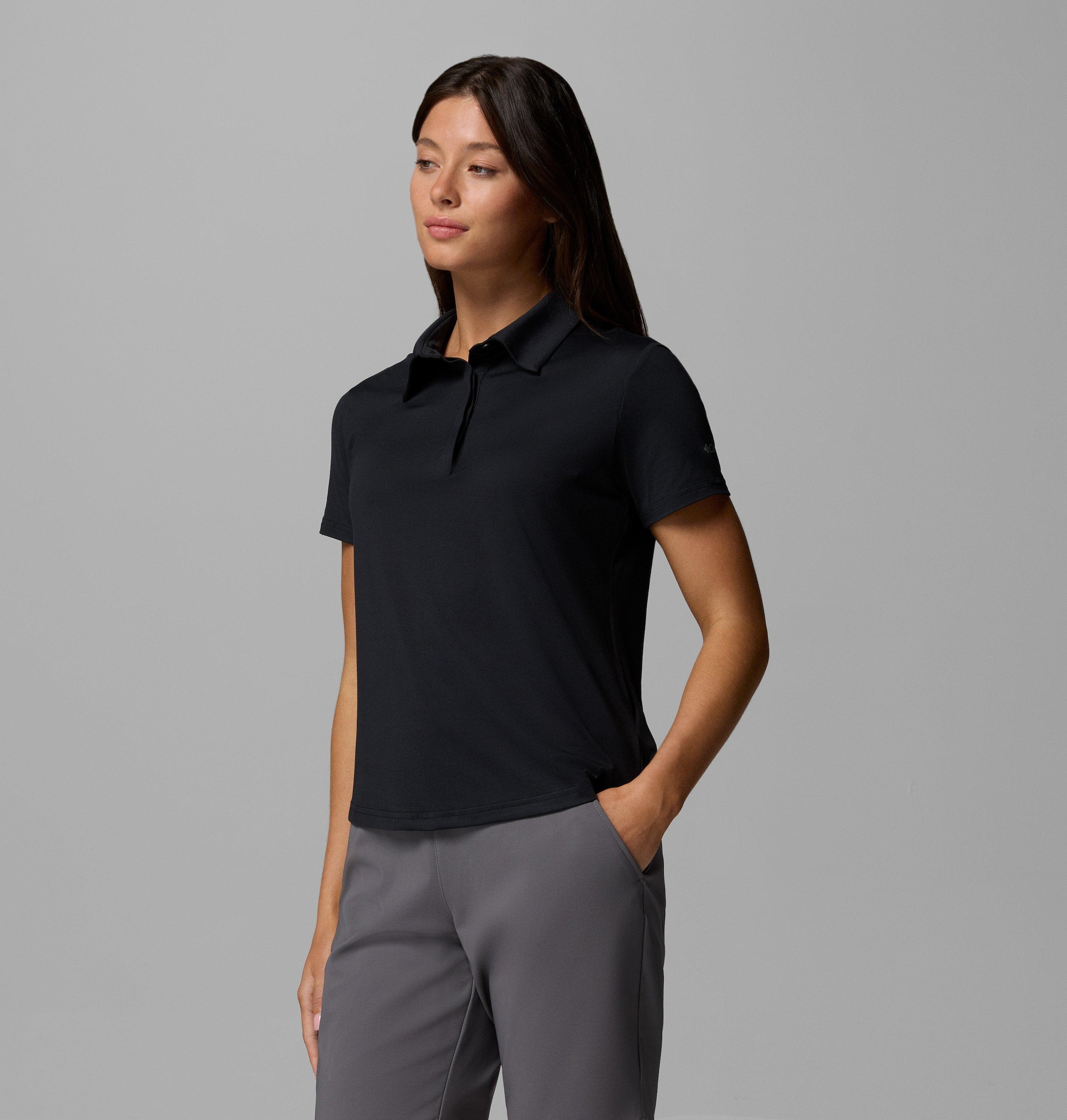 Columbia Polo sportliche Passform, Kurzarm, für sportliche Aktivitäten und Outdoor