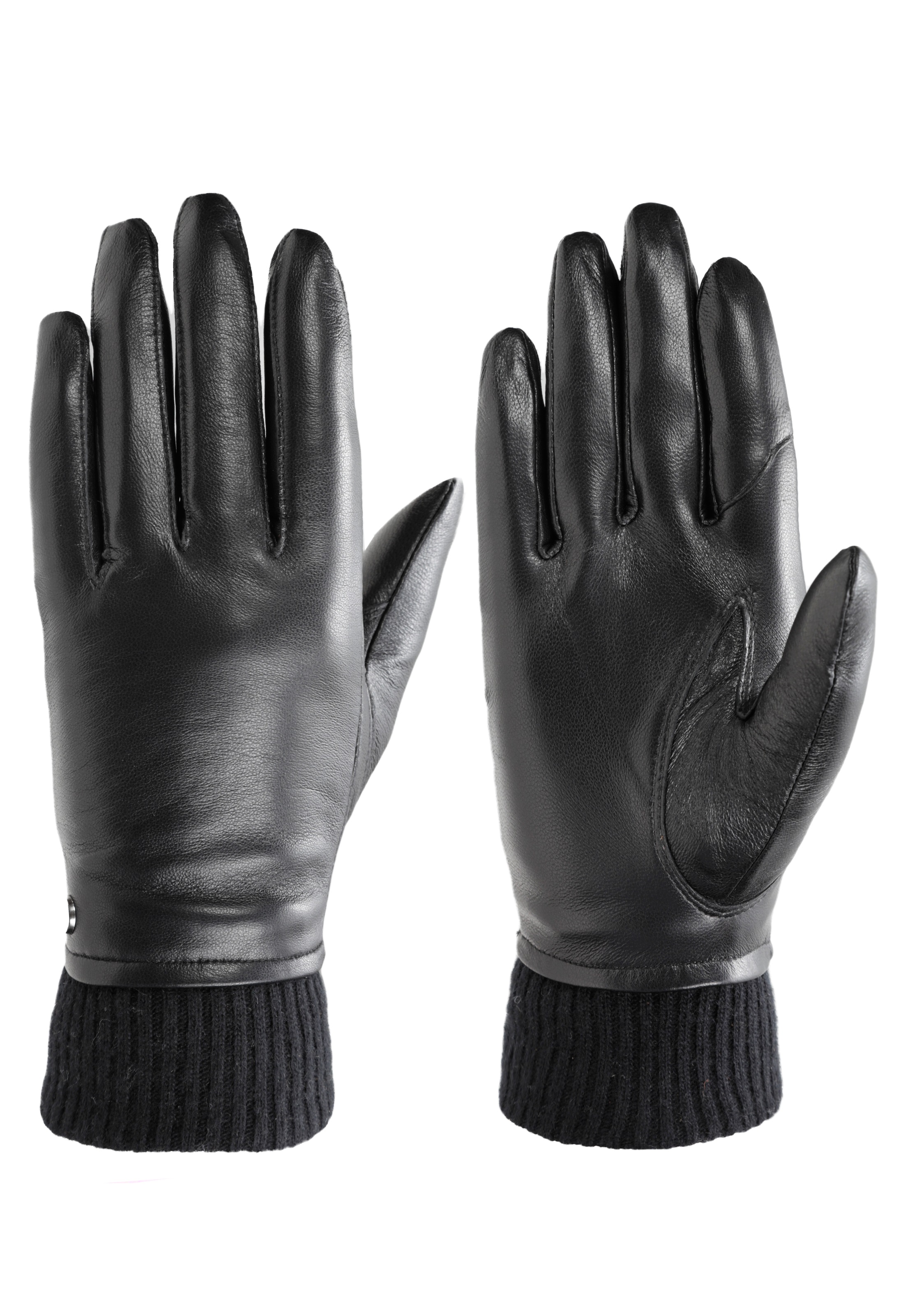 Image of PEARLWOOD Lederhandschuhe "ARMA" mit Wollanteil, weiches Innenfutter aus Fleece