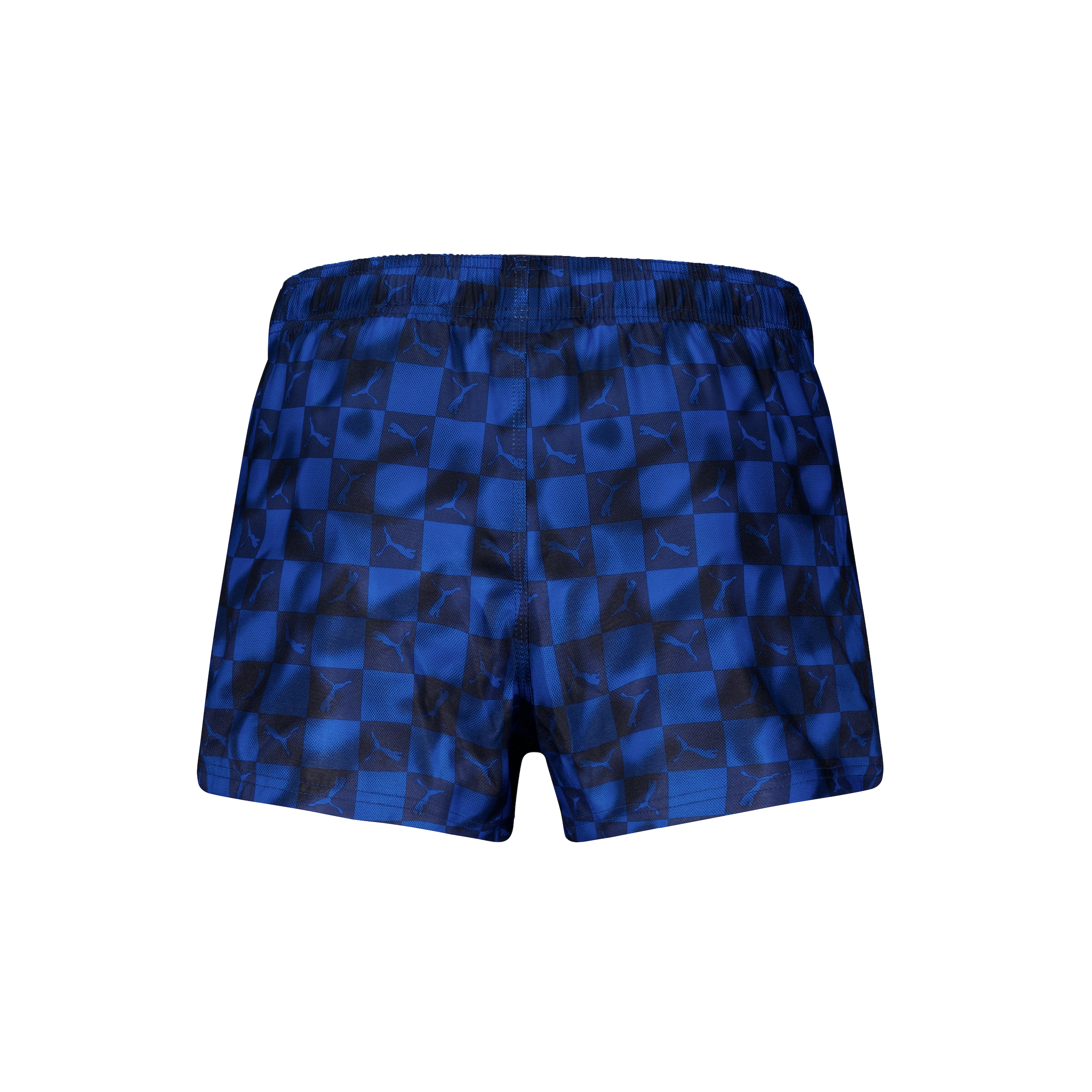 PUMA Short de bain »PUMA SWIM MEN PRINTED CAT SHORT SHORTS« avec ceinture élastique et poches latérales