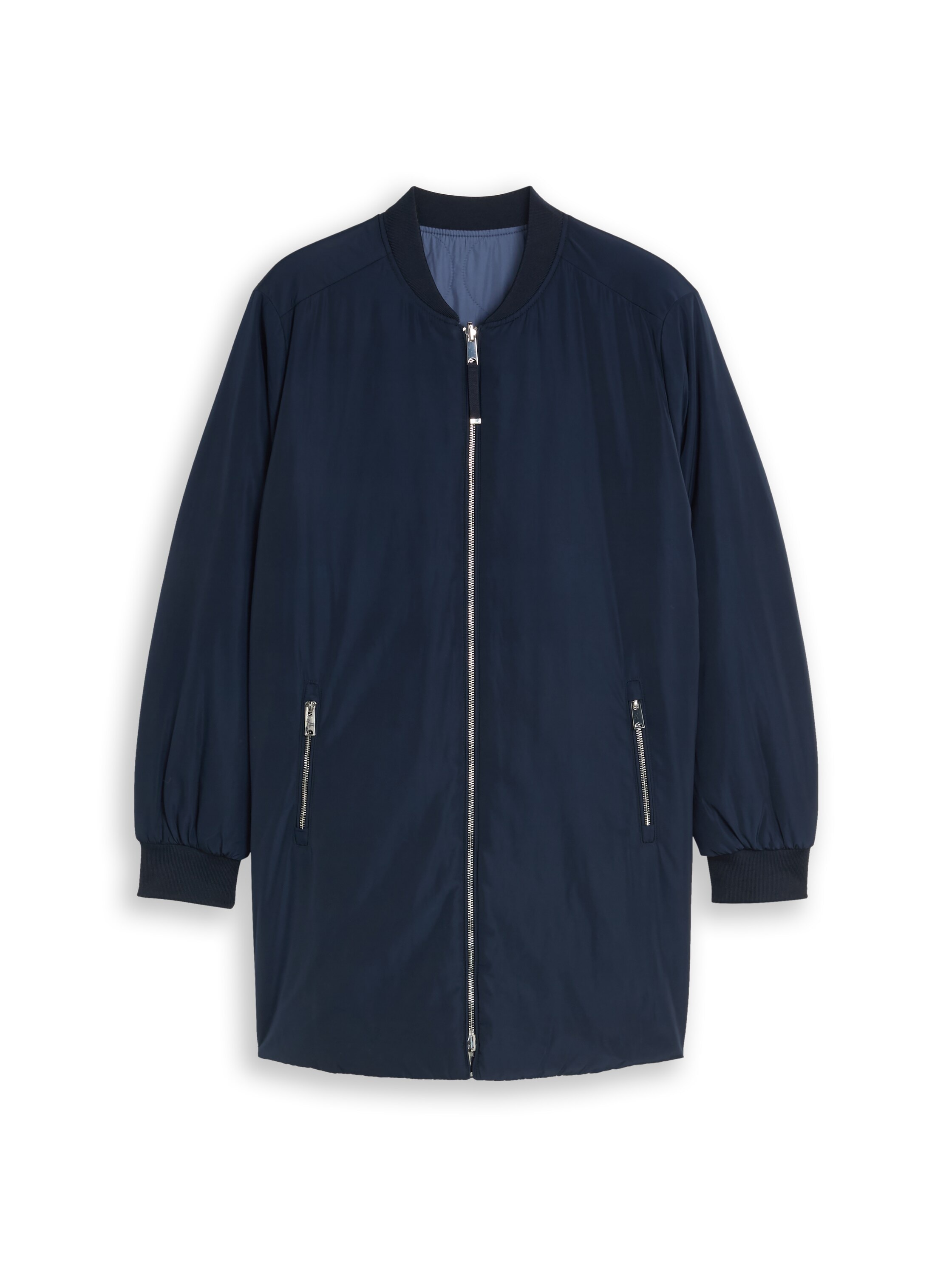 TOM TAILOR PLUS Langmantel im Blouson-Stil / Grosse Grössen
