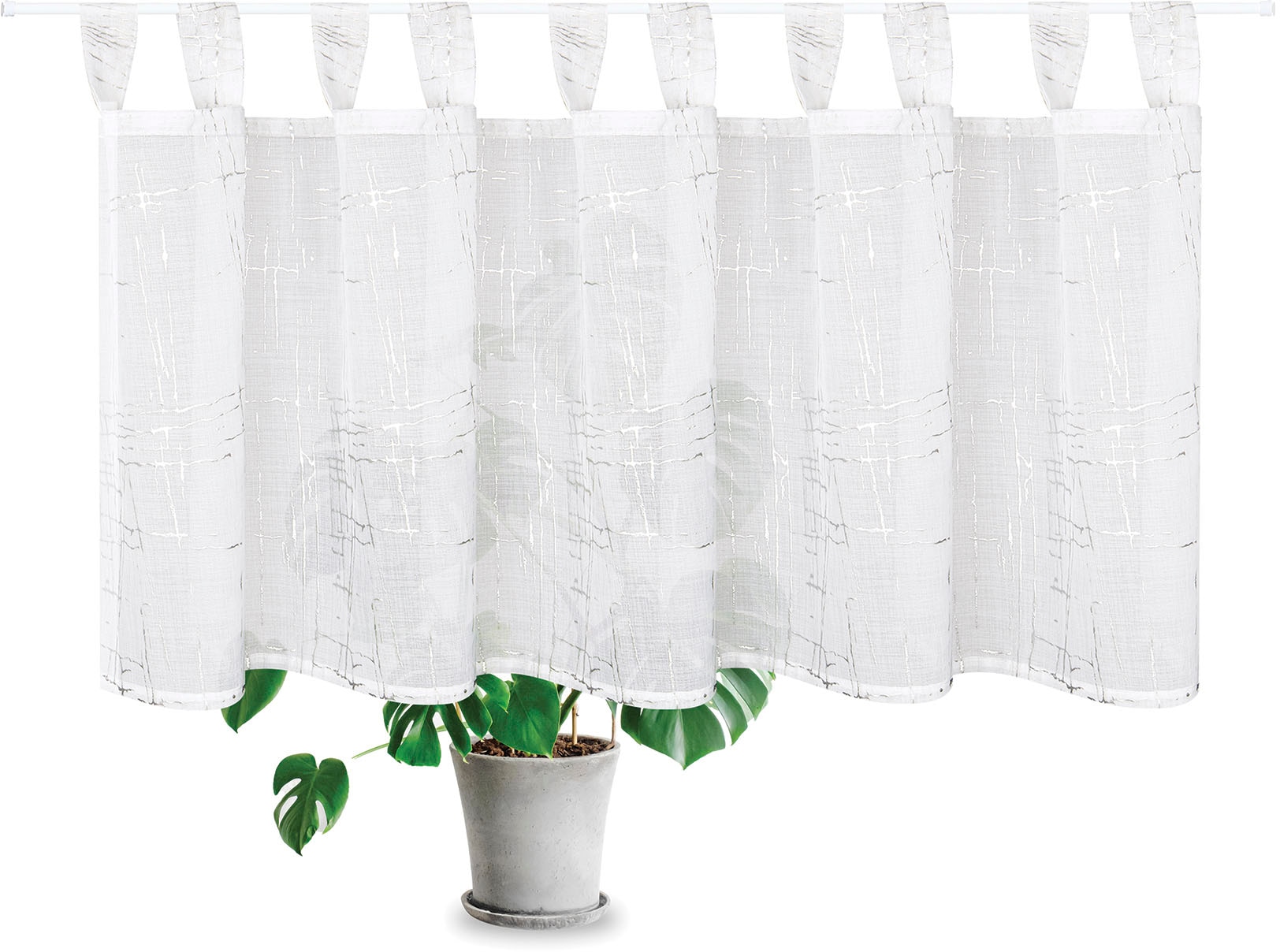 Gerster Rideau à vitres »Femke« Boucles 1 cuis tlg. SB-Schlaufenbistro "FEMKE"