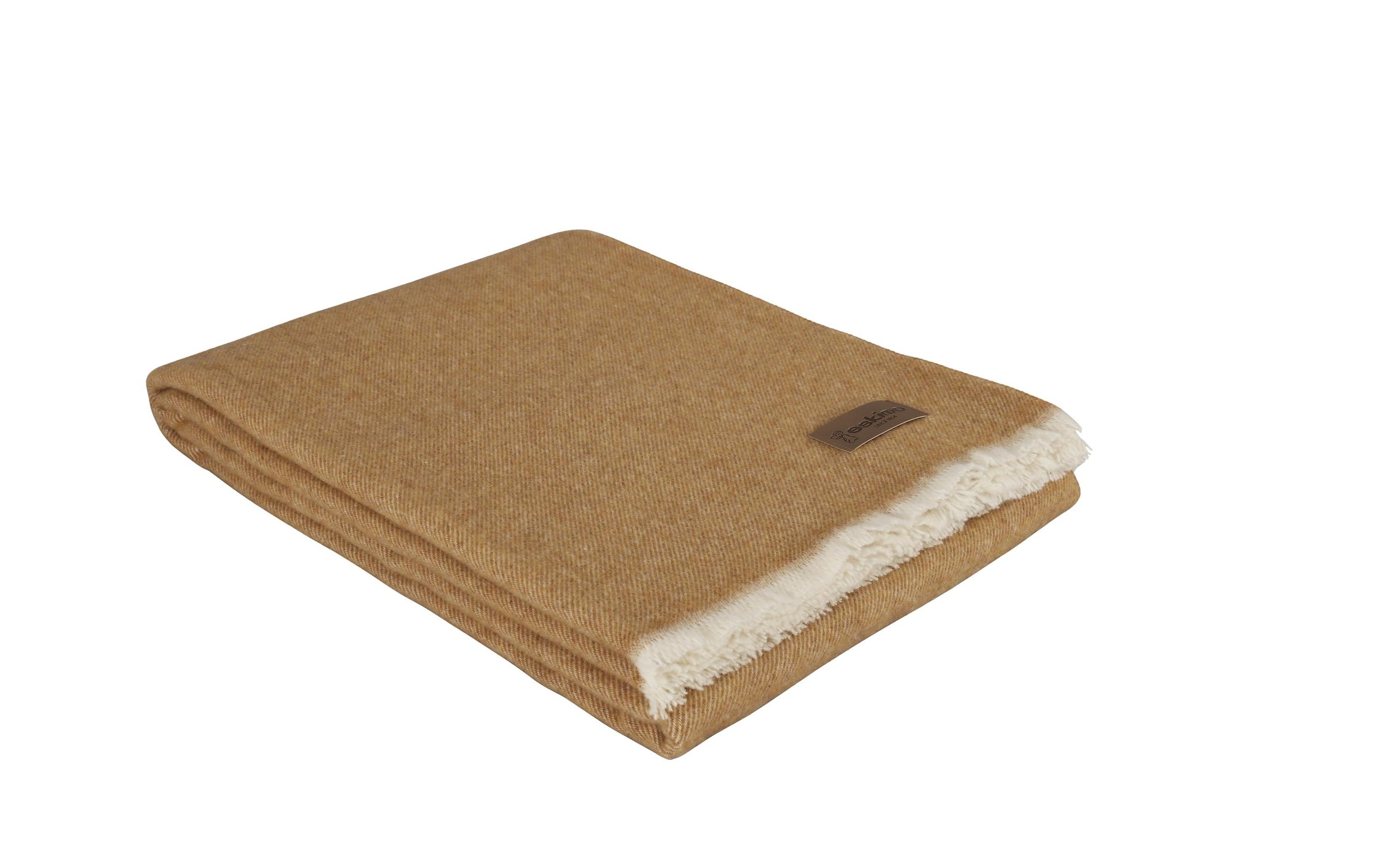 Image of Eskimo Wohndecke »Venezia Ocker 130 x 1« bei Ackermann Versand Schweiz