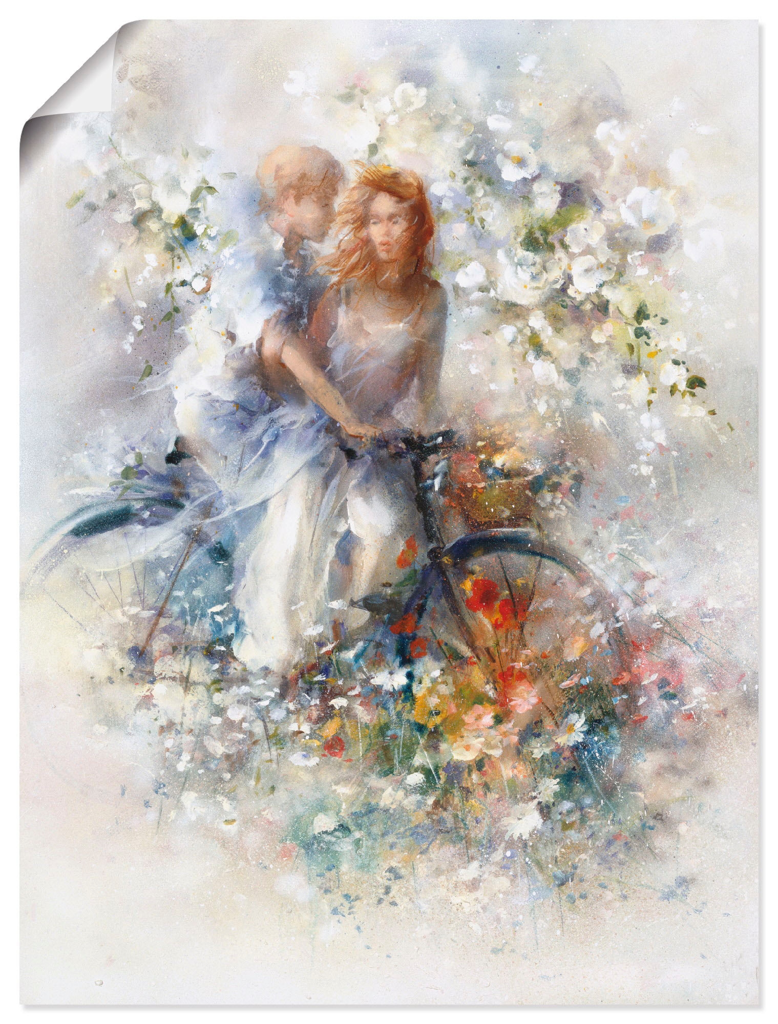 Image of Artland Wandbild "Frühling II" Paar 1 Stk. tlg. als Leinwandbild, Poster in verschied. Grössen