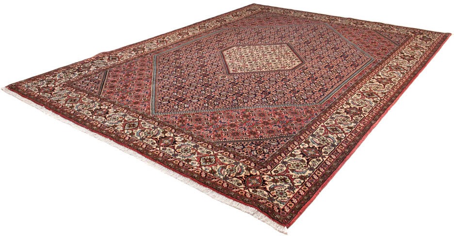 Image of morgenland Orientteppich »Perser - Bidjar - 340 x 252 cm - braun«, rechteckig, 15 mm Höhe, Wohnzimmer, Handgeknüpft, Einzelstück mit Zertifikat bei Ackermann Versand Schweiz
