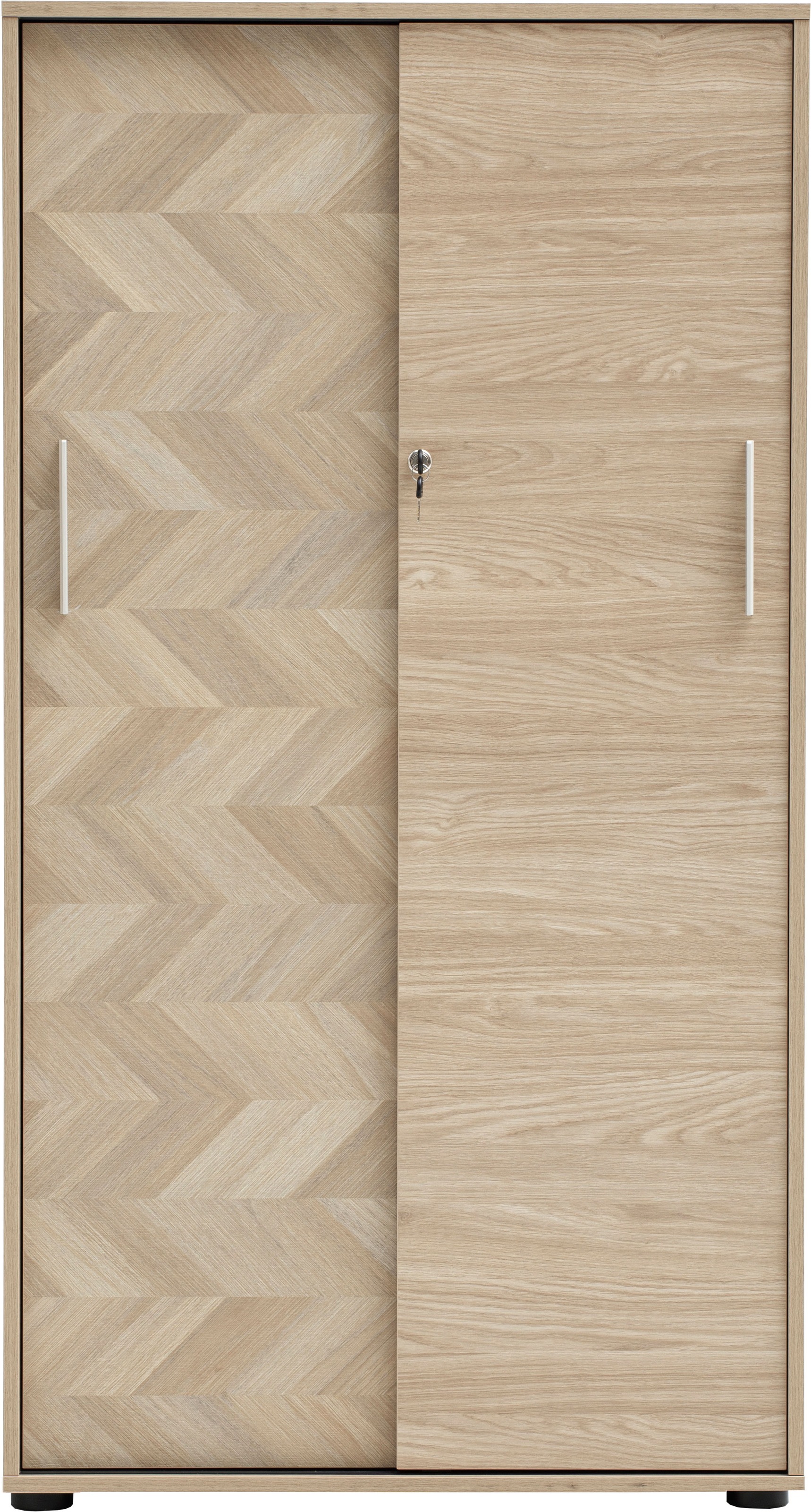 Tchibo - Aktenschrank »Arezzo« - 80,1x38,2x150cm - schwarz -