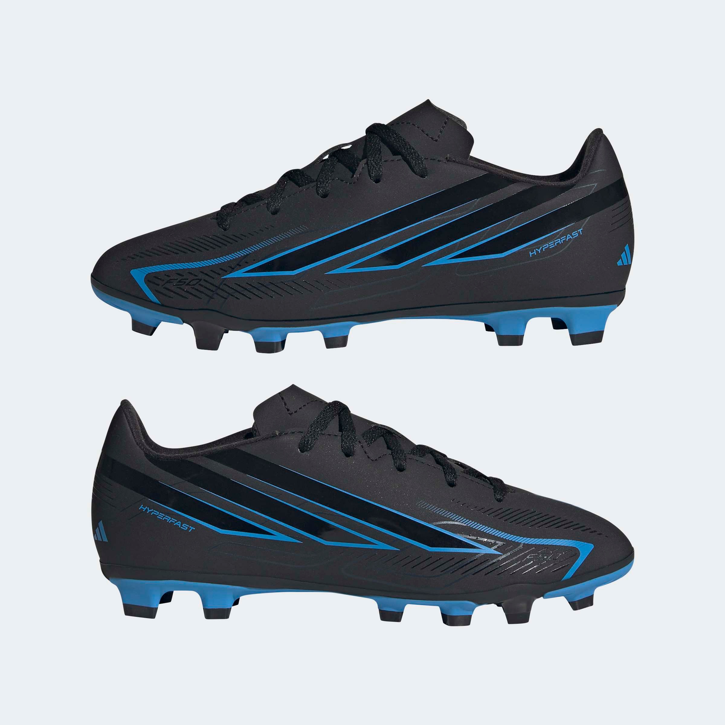 adidas Performance Chaussure de football »F50 HYPERFAST CLUB KIDS , FESTE BÖDEN/GEMISCHTE BÖDEN«  adapté à de nombreux types de sols, pour adolescents et enfants