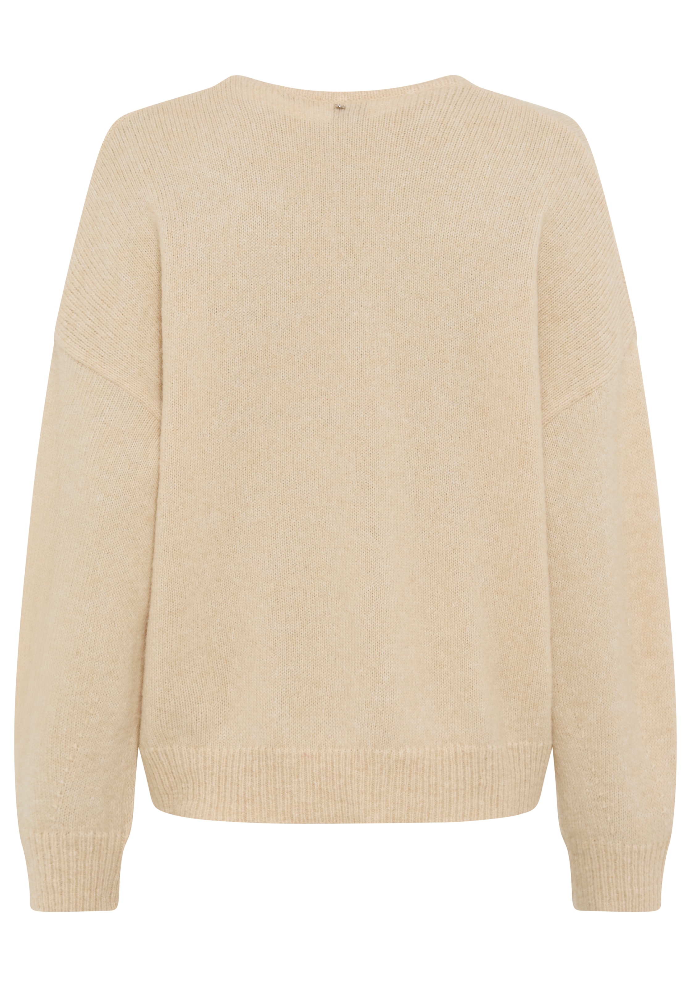 BOSS ORANGE Pull en tricot »Fondyssa Premium Damenmode« im Relaxed Fit, V-Ausschnitt