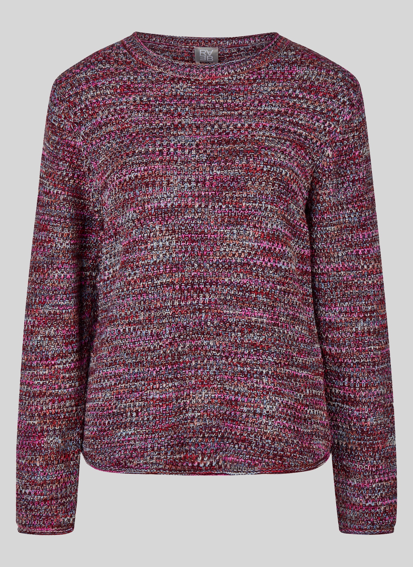 Rabe Pull en tricot aspect chiné