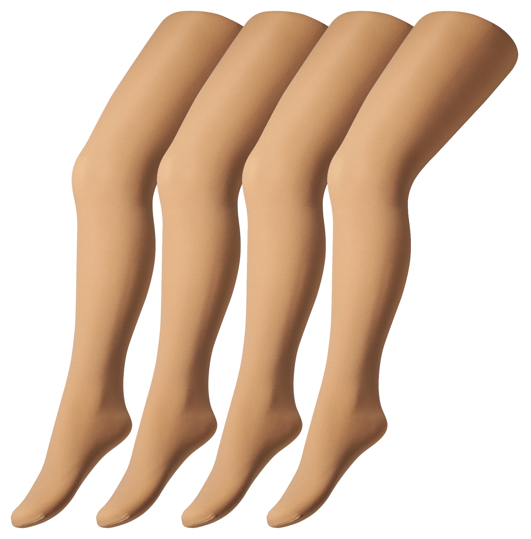 Image of Camano Feinstrumpfhose "fine everyday" 40 DEN 4er Pack, mit flachen Nähten