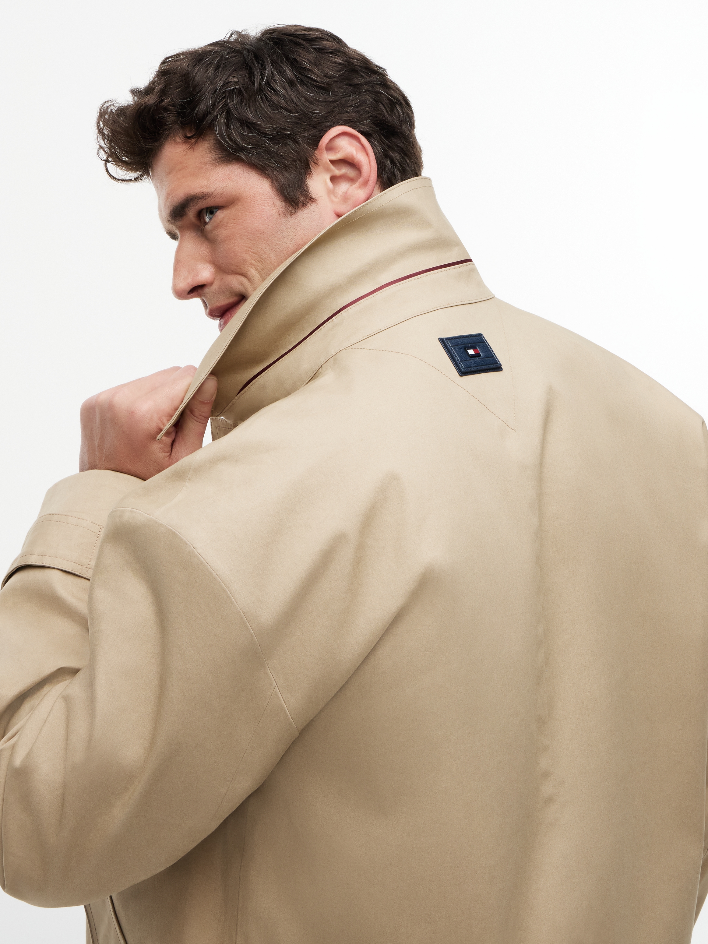 Tommy Hilfiger Manteau long »DC TECHNICAL COTTON CARCOAT«