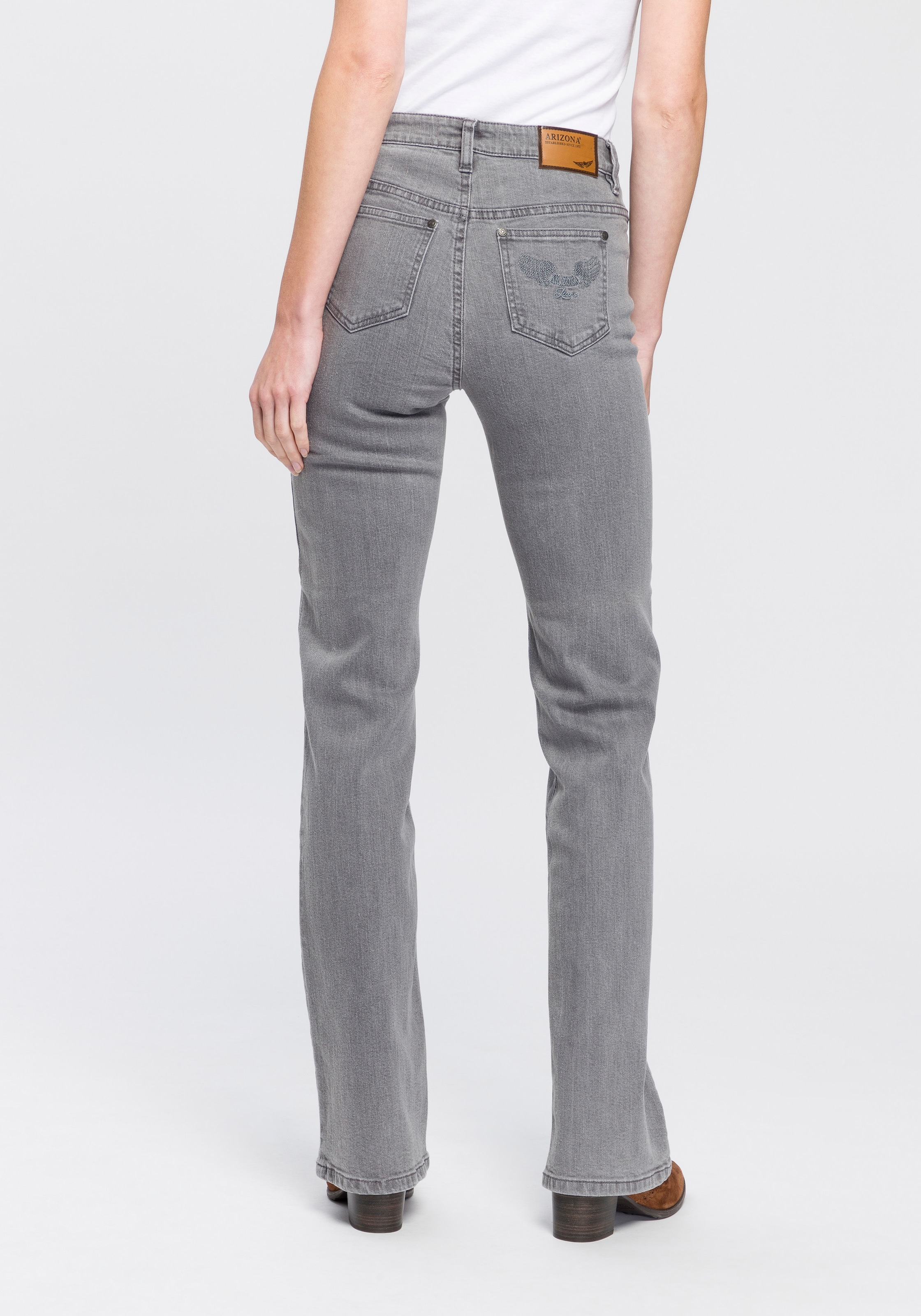 Arizona Bootcut-Jeans »Comfort-Fit«, versandkostenfrei Waist auf High