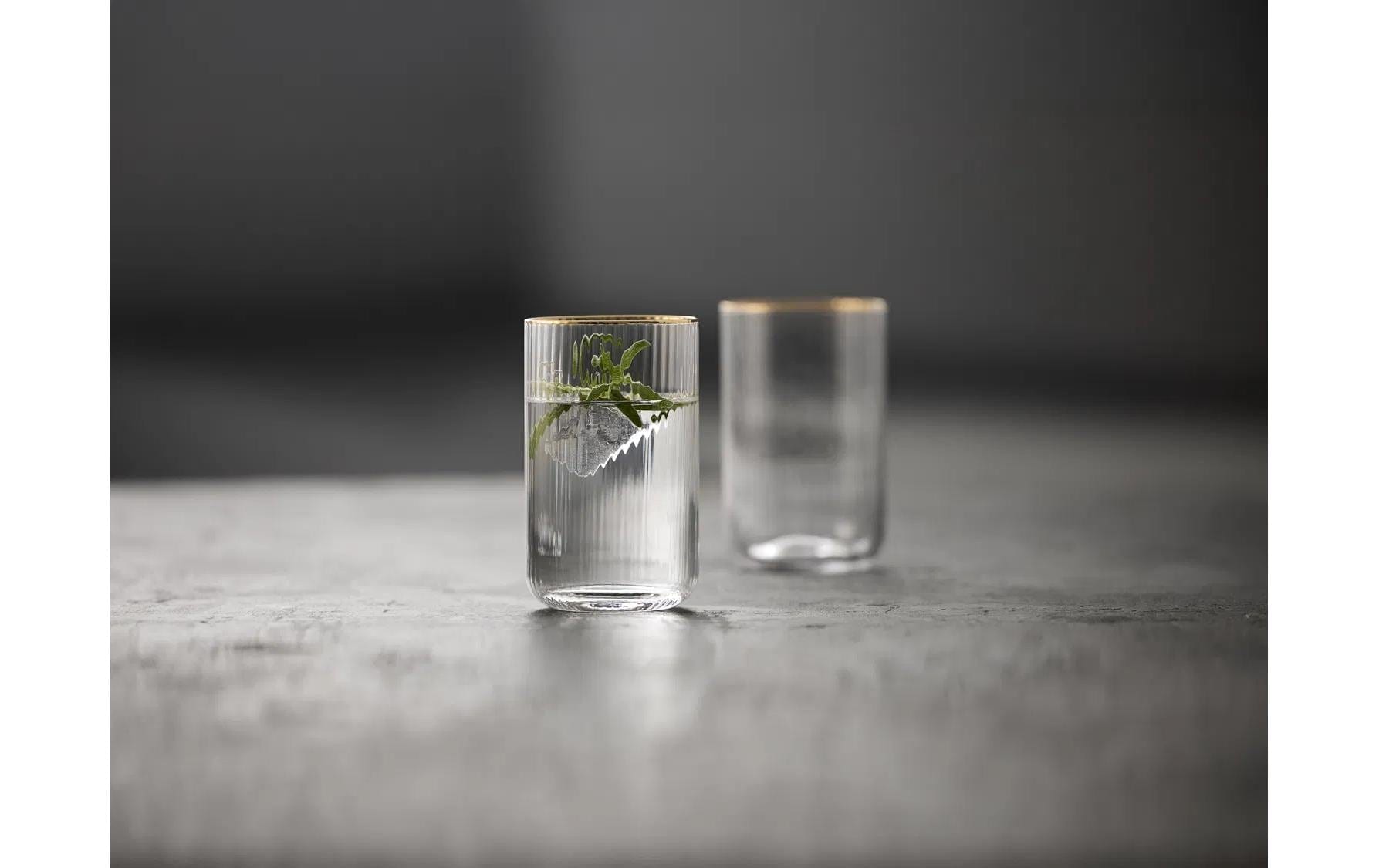   Verre »Lyngby Palermo Gold 50 cl, 4 Stück«