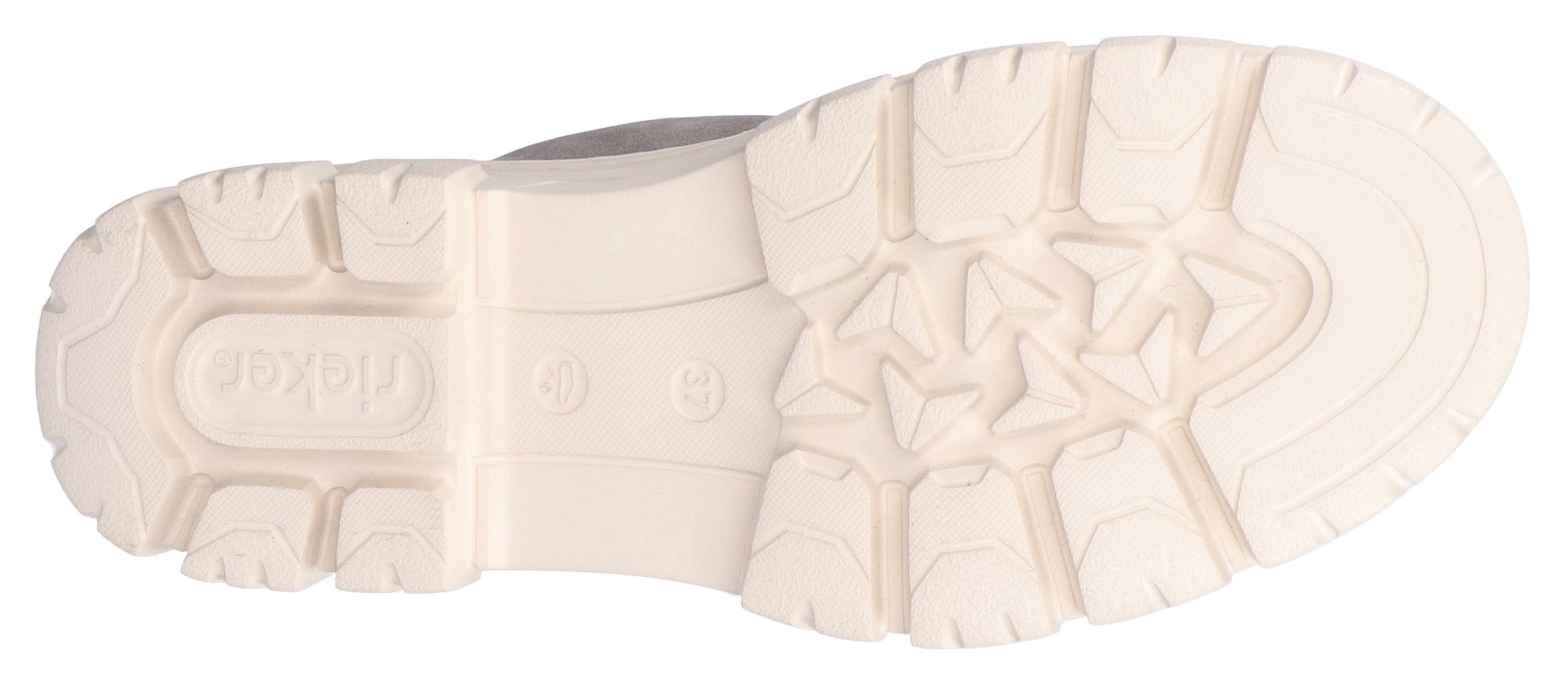 Rieker Bottes d'hiver  Plateauboots, Schnürboots mit Reissverschluss an der Aussenseite