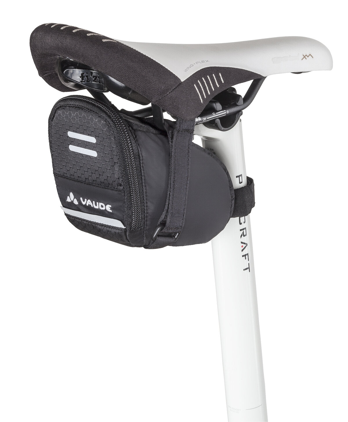 Image of VAUDE Satteltasche "Race Light L" aus Polyester, im grossen Format, mit zwei kleinen Innentaschen