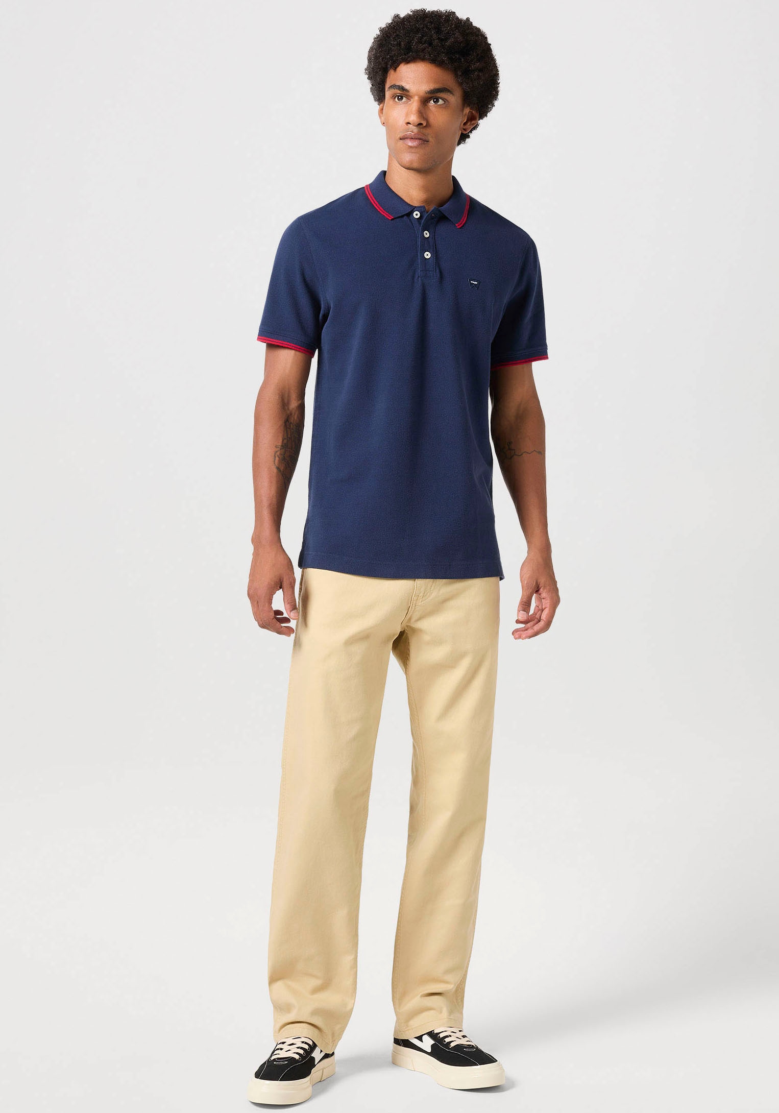 Wrangler Poloshirt »POLO SHIRT«, mit Logostickerei auf der Brust