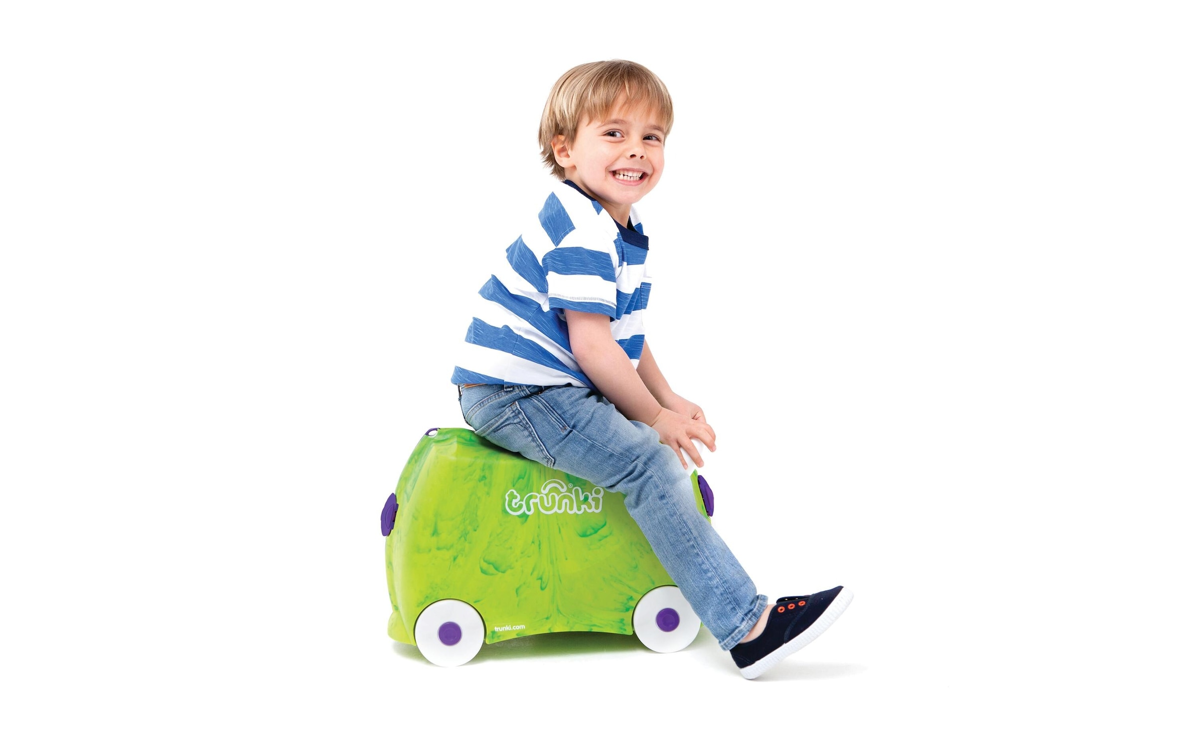 TRUNKI Trolley »Dudley Dinosaur«, 4 Rollen