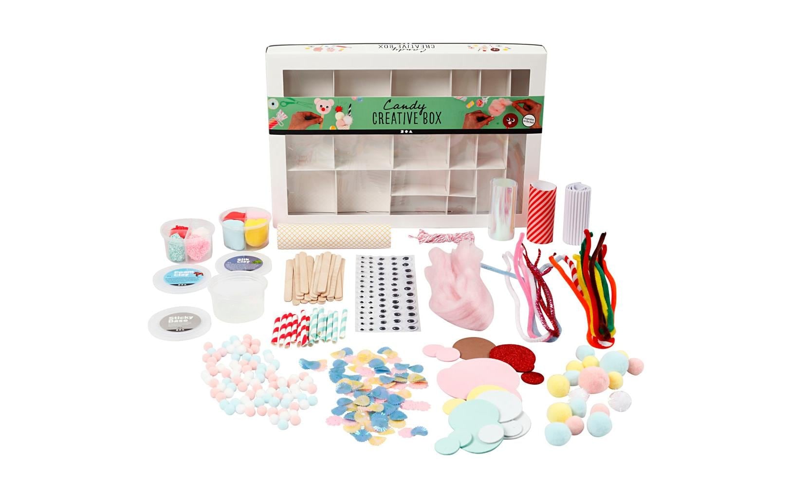 creativ company Kreativset »Kreativbo«, (16 tlg.)