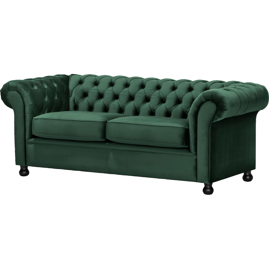 Home affaire Chesterfield-Sofa »Chesterfield Home 3-Sitzer B/T/H: 192/87/75 cn«