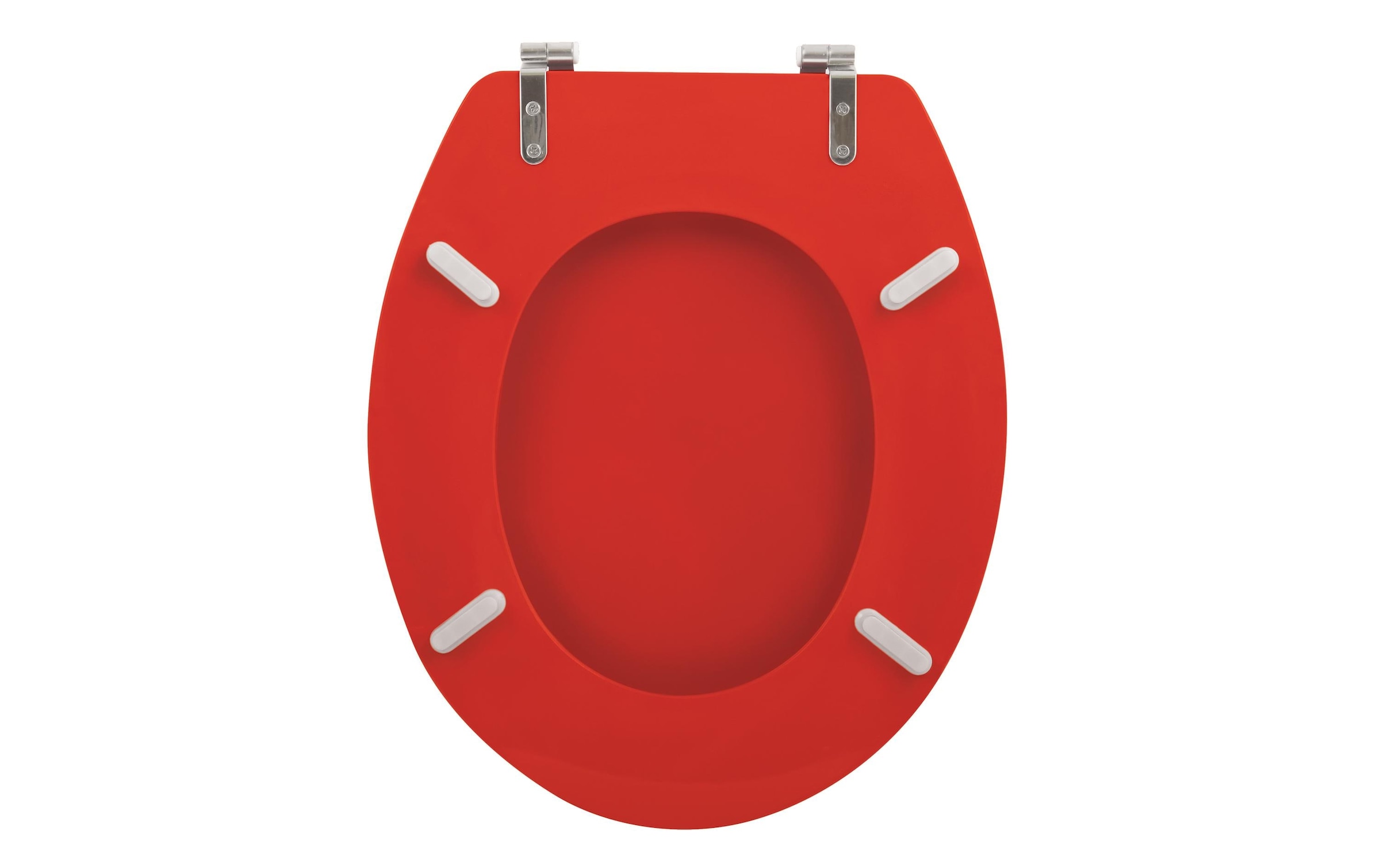 MSV WC-Sitz »MSV Toilettensitz Rot«