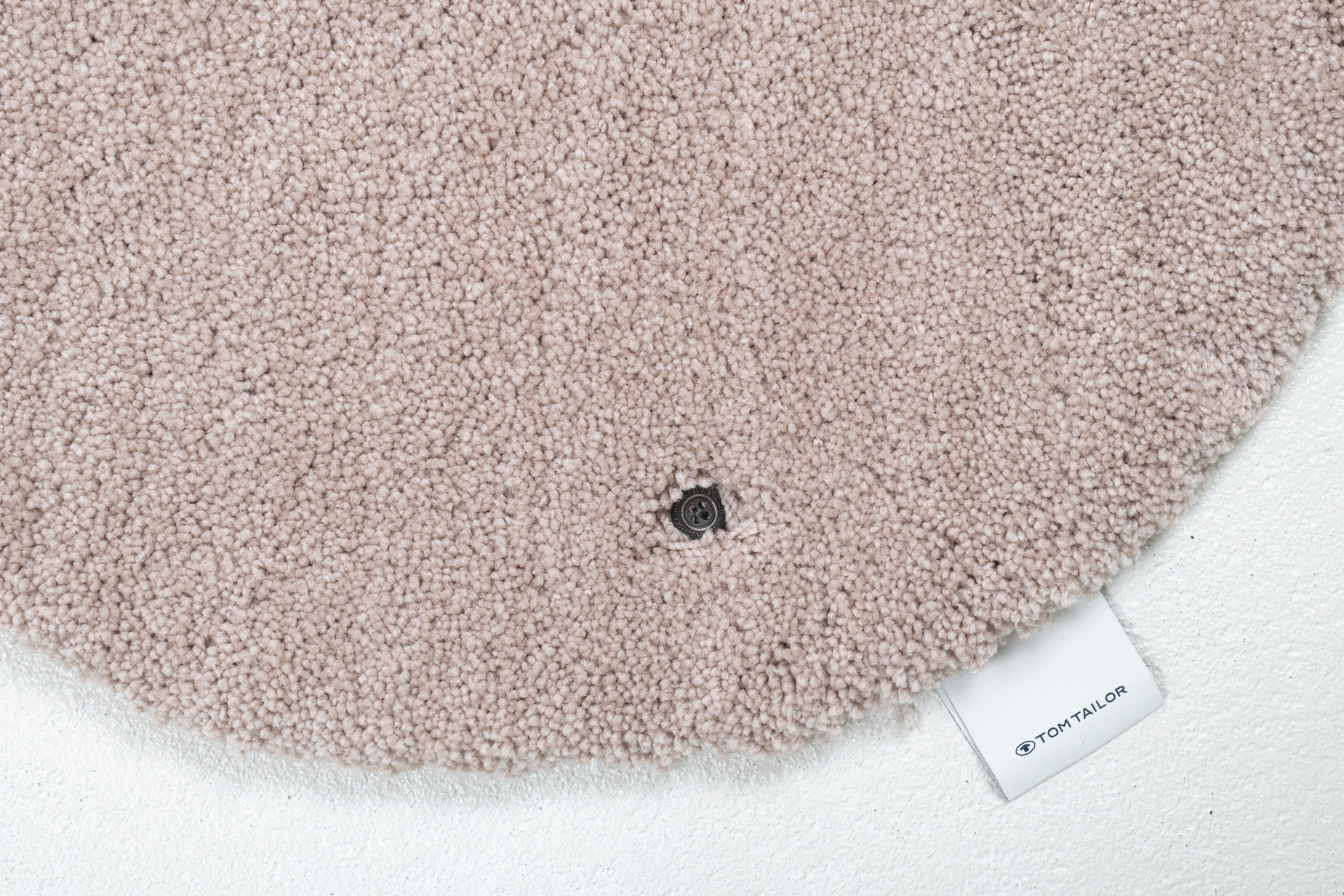 TOM TAILOR HOME Badematte »Cozy Bath UNI«, rutschhemmend beschichtet, fussbodenheizungsgeeignet, Badteppich, Uni Farben, rechteckig, rund und oval erhältlich