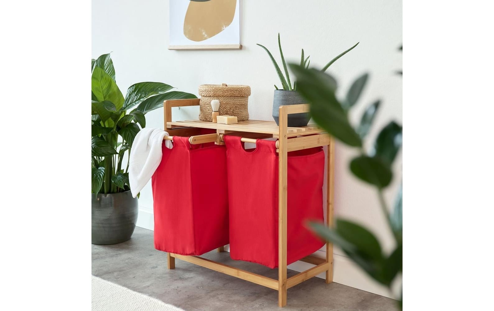 Lumaland Wäschekorb »Bambus 60 l«