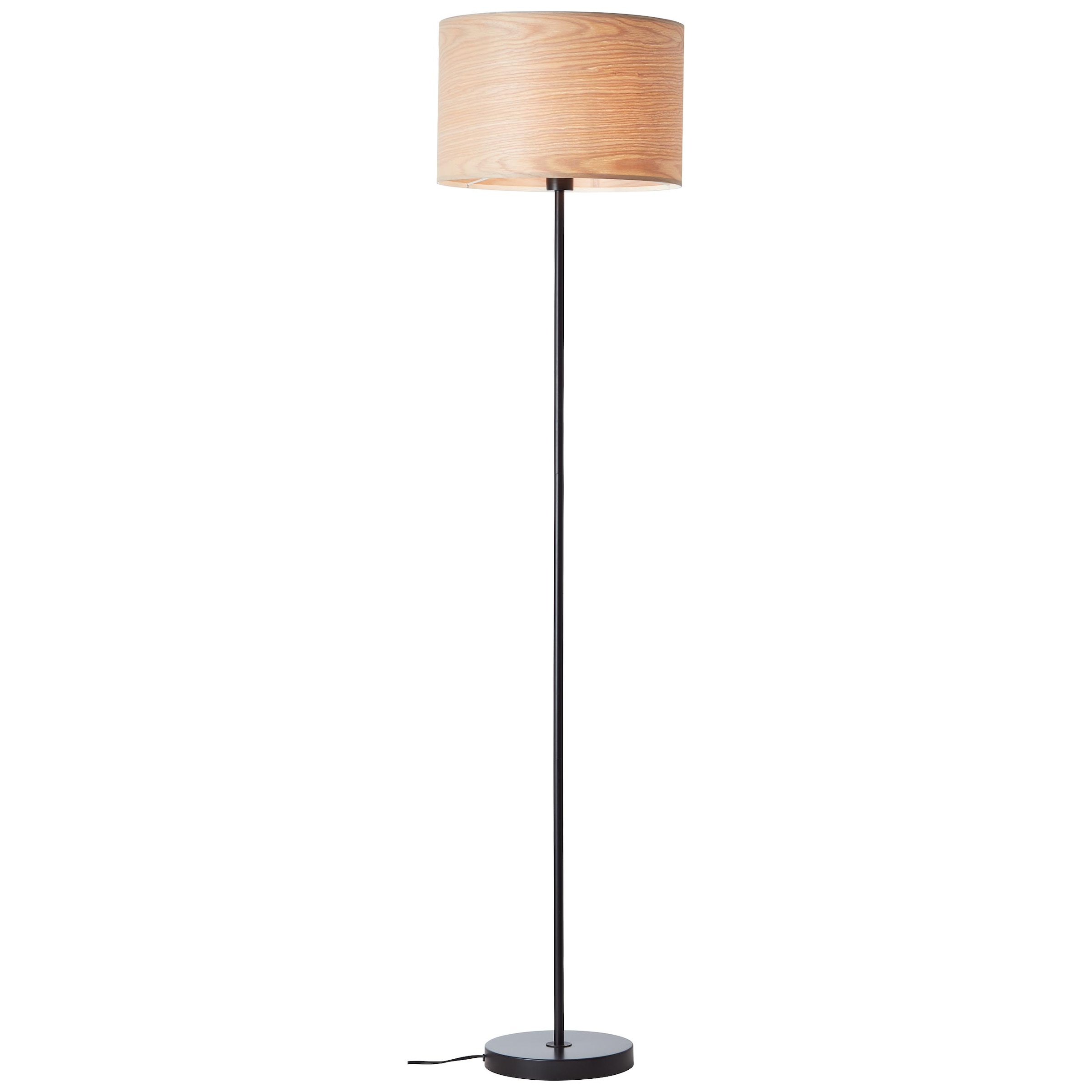 Brilliant Stehlampe »Romm« 1 tlg. 1flg holz hell/schwarz