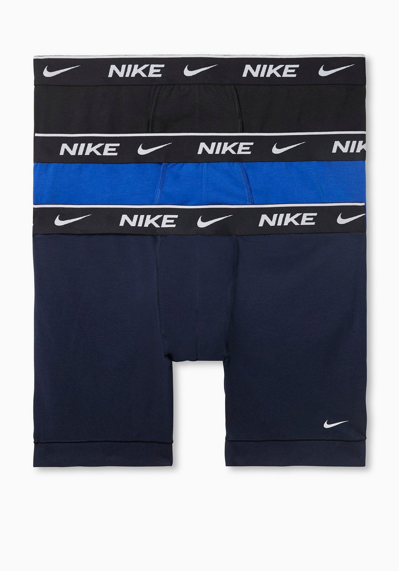 NIKE Underwear Boxer »BRIEF 3 PACK«, (3 St.), mit besonders langem Bein und Nike Logobund