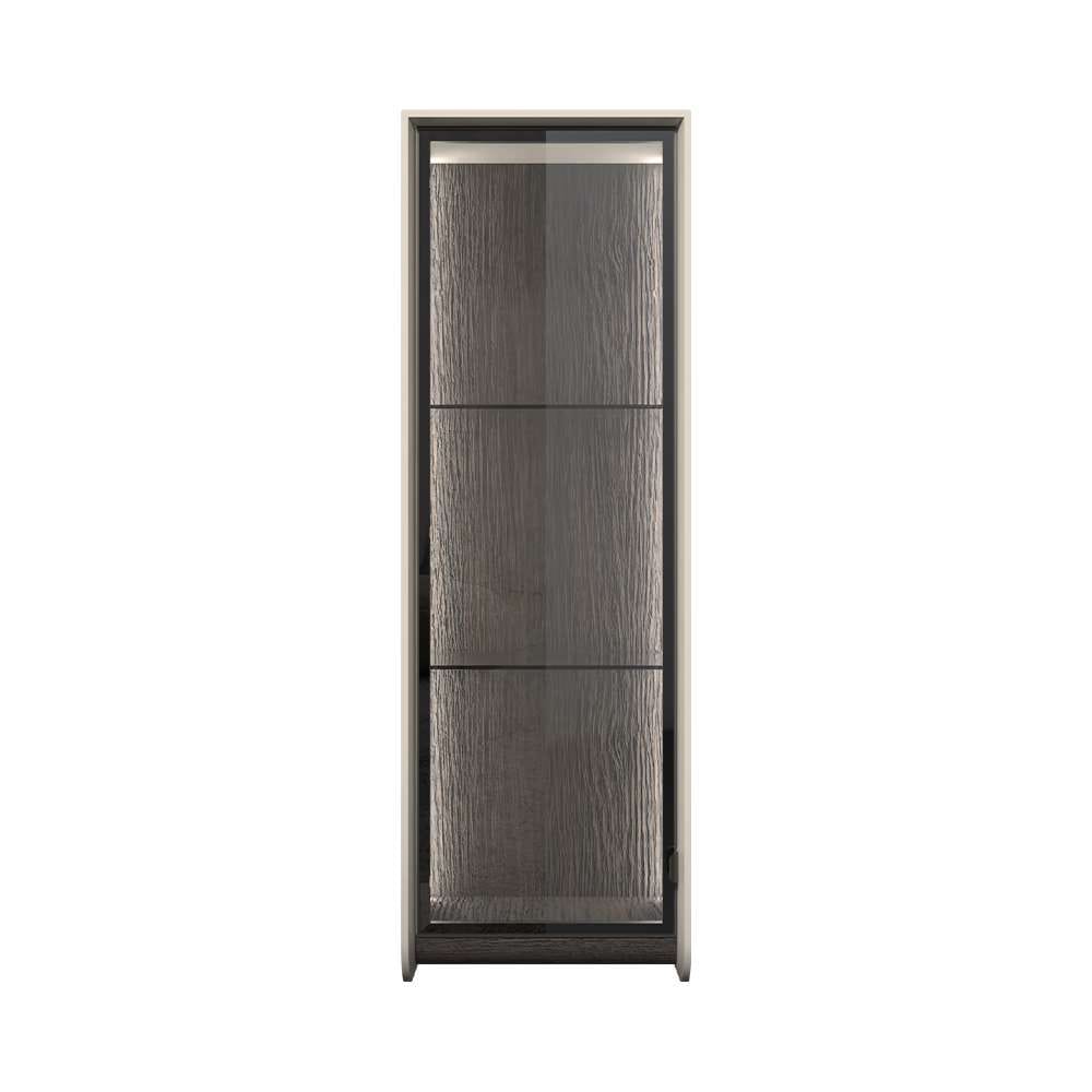 GOODproduct Hängevitrine »Soffy Wandschrank, Schwebendes Design für modernen Wohnraum« UV lackiert, Soft Close Funktion, Wandmontage, Metallgriff