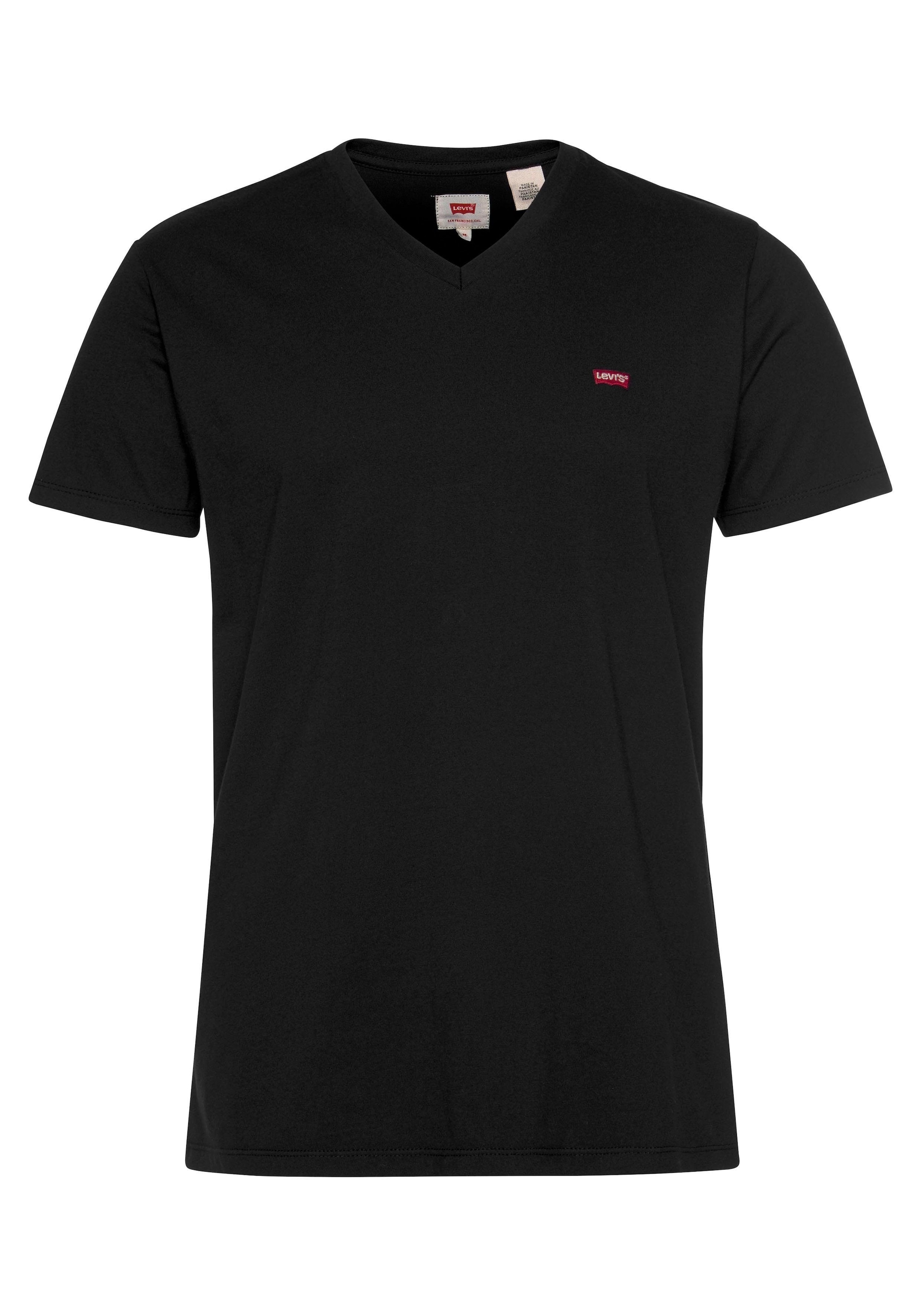 V-Shirt »LE ORIGINAL HM VNECK«, mit Logostickerei