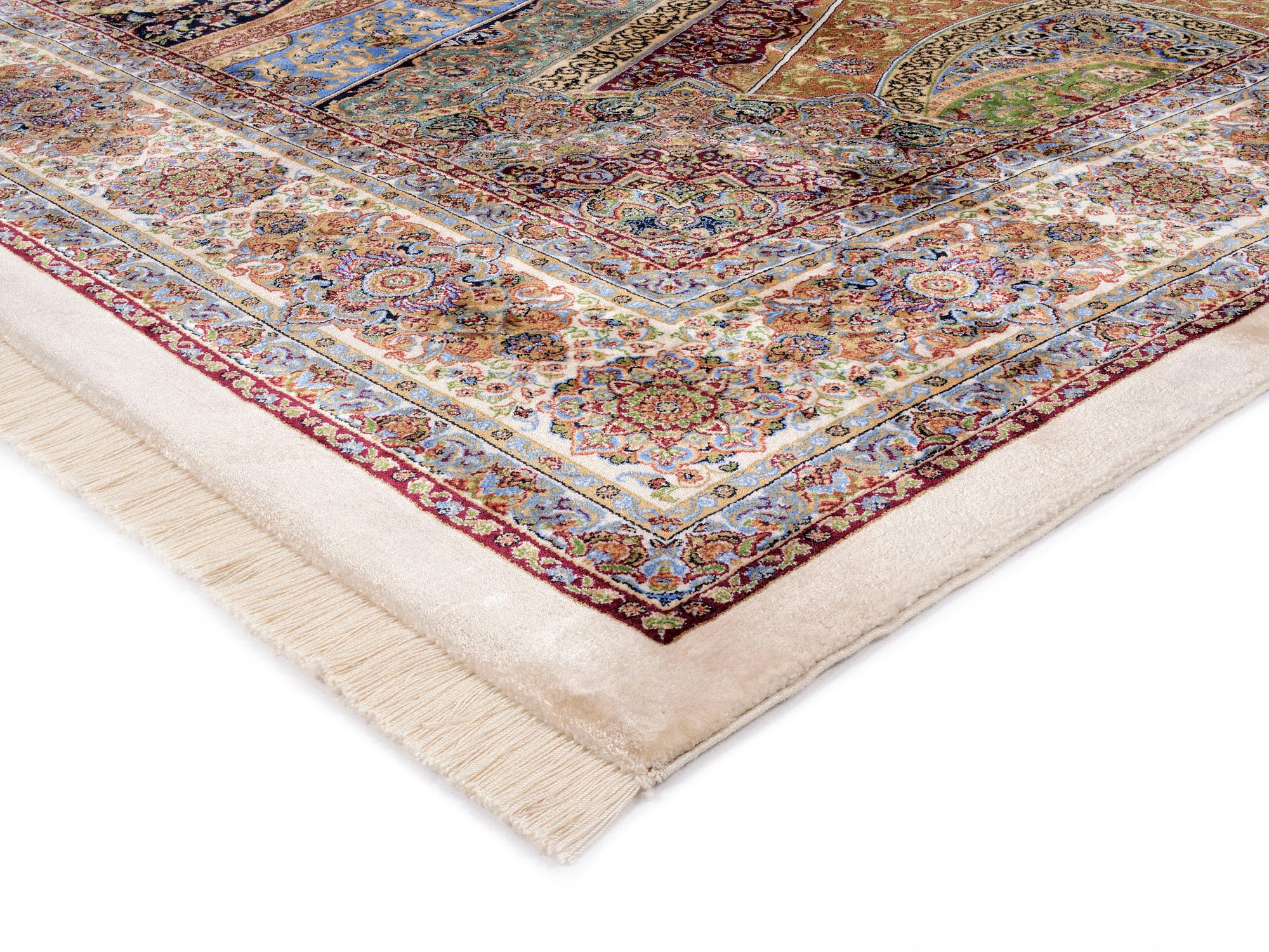 OCI DIE TEPPICHMARKE Teppich »SILK LINE SHAH ABBAS«, rechteckig, 5 mm Höhe, Wohnzimmer
