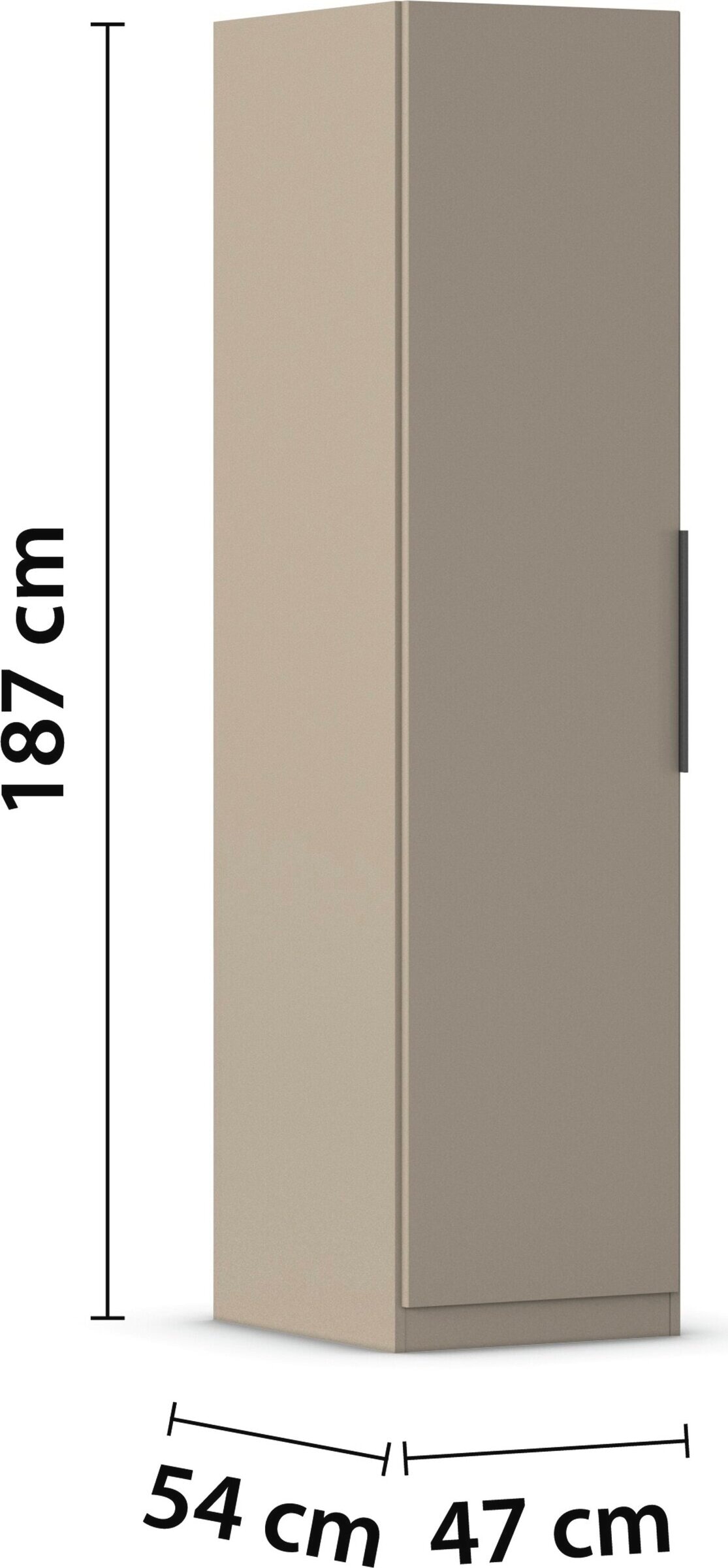 rauch »Schrank Möbel Schlafzimmer Garderobe Kinderzimmer WELTNEUHEIT TYNDA« PATENTIERTES SCHNELLMONTAGESYSTEM, Soft-Close-Funktion MADE IN GERMANY