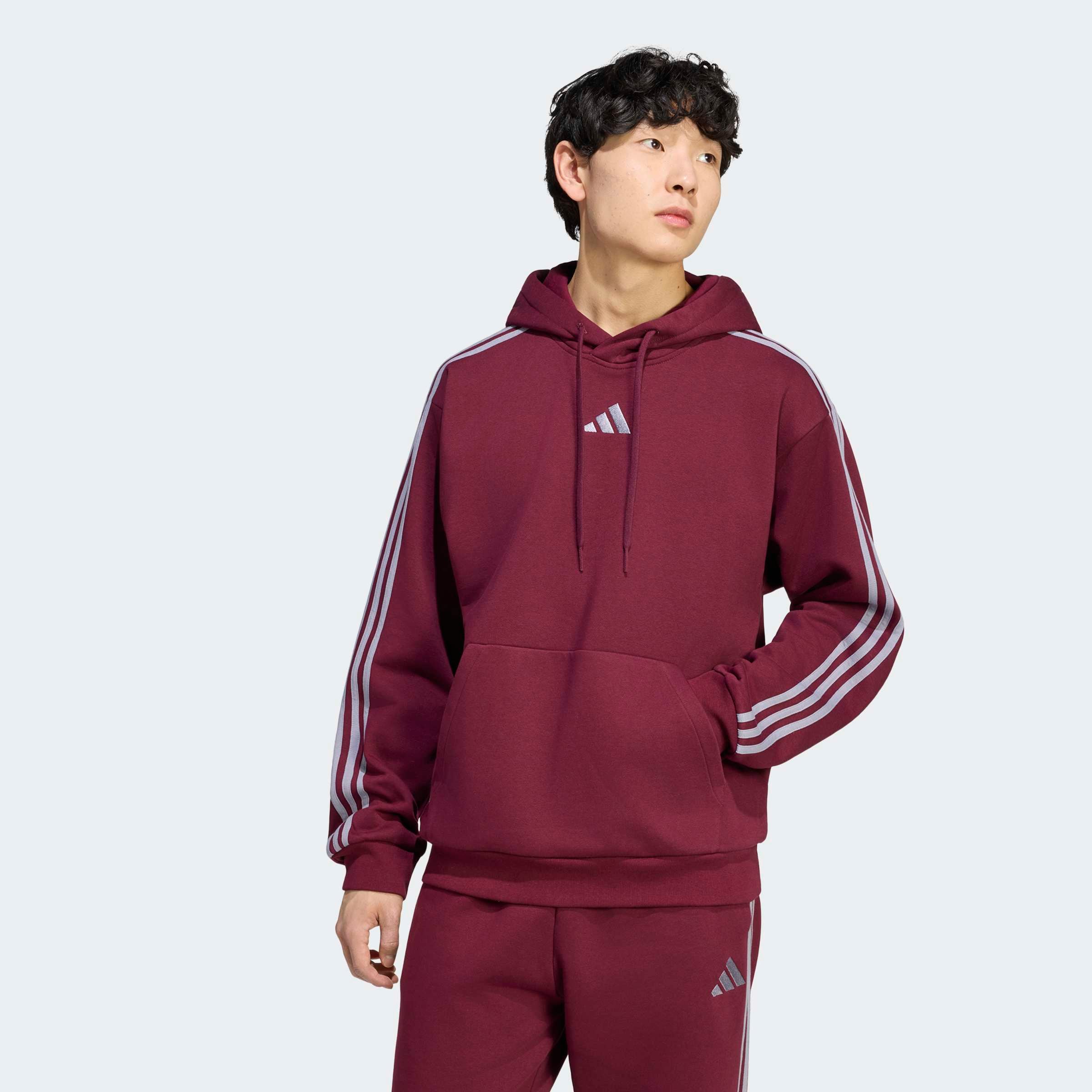 adidas Sportswear Sweat à capuche »ESSENTIALS 3-STREIFEN FLEECE-HOODIE«
