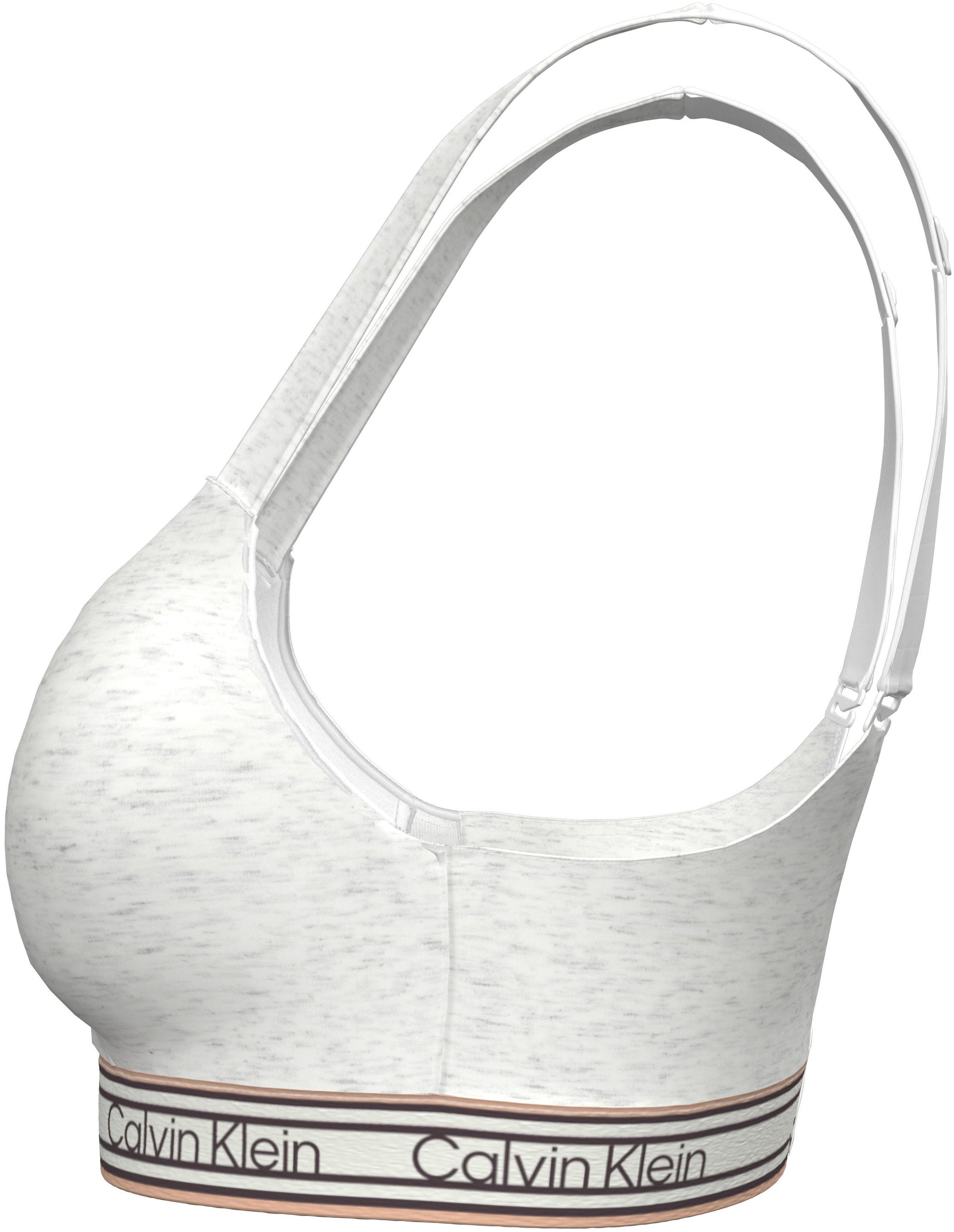 Calvin Klein Underwear Soutien-gorge à bretelles Coupe près du corps avec ceinture élastique