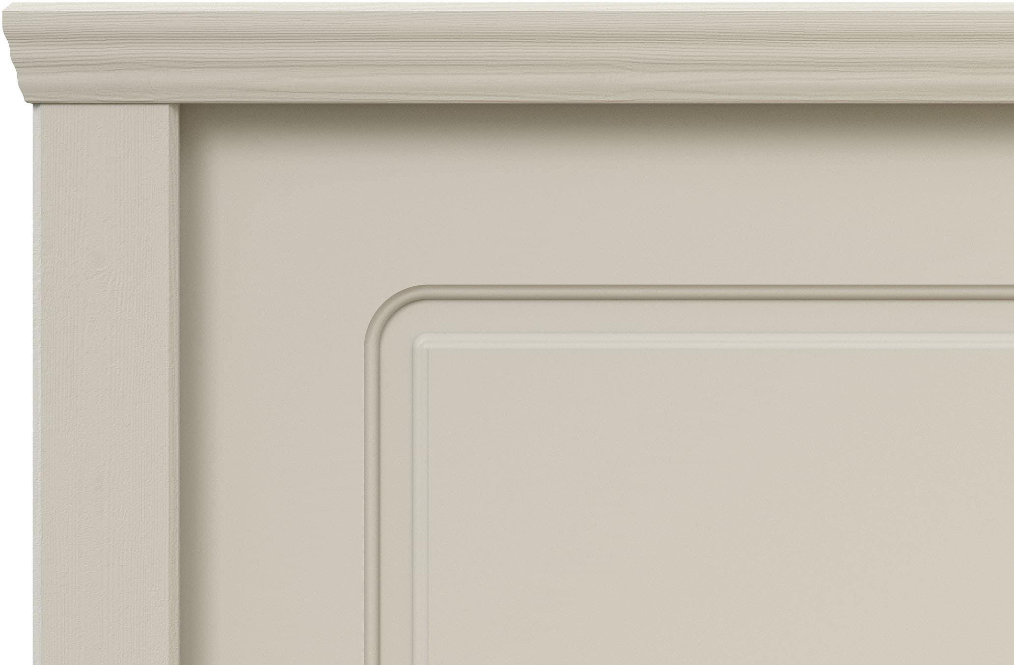GOODproduct Massivholzbett »ERIKK' , Made in Europe, optional mit Schublade, Massivholz Kiefer« FSC® zertifiziert,  in mehreren Grössen, Landhausstil mit Kassettenoptik